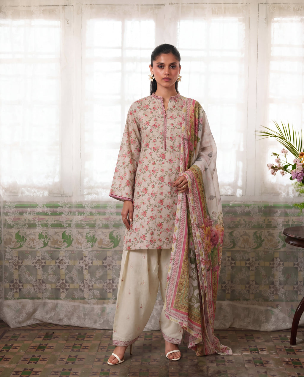 Shahbanu Premium Fabric Pakistani Summer Dresses - Sahiba-clothing - 4