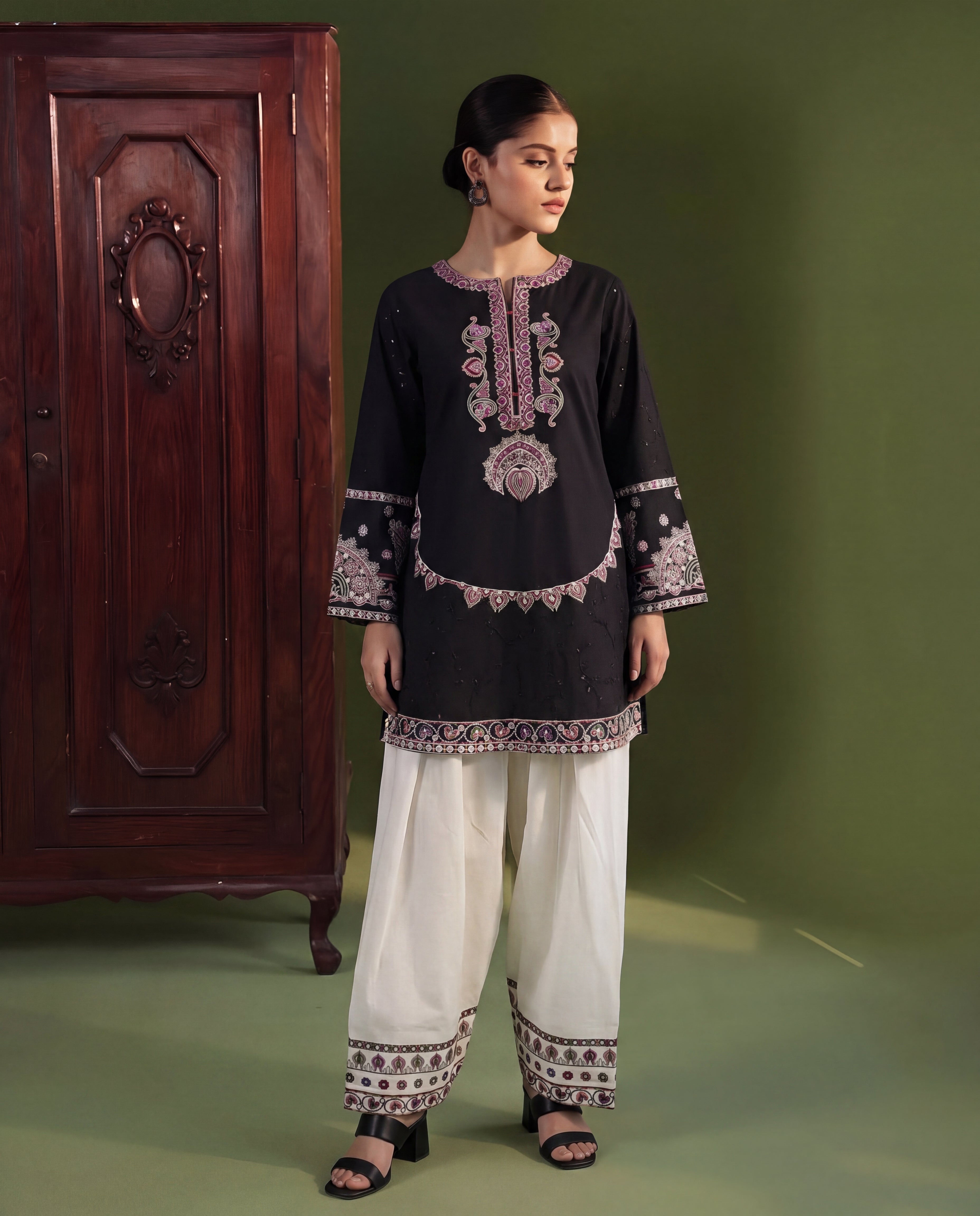Soleflora Premium Fabric Pakistani Summer Dresses - Sahiba-clothing - 1