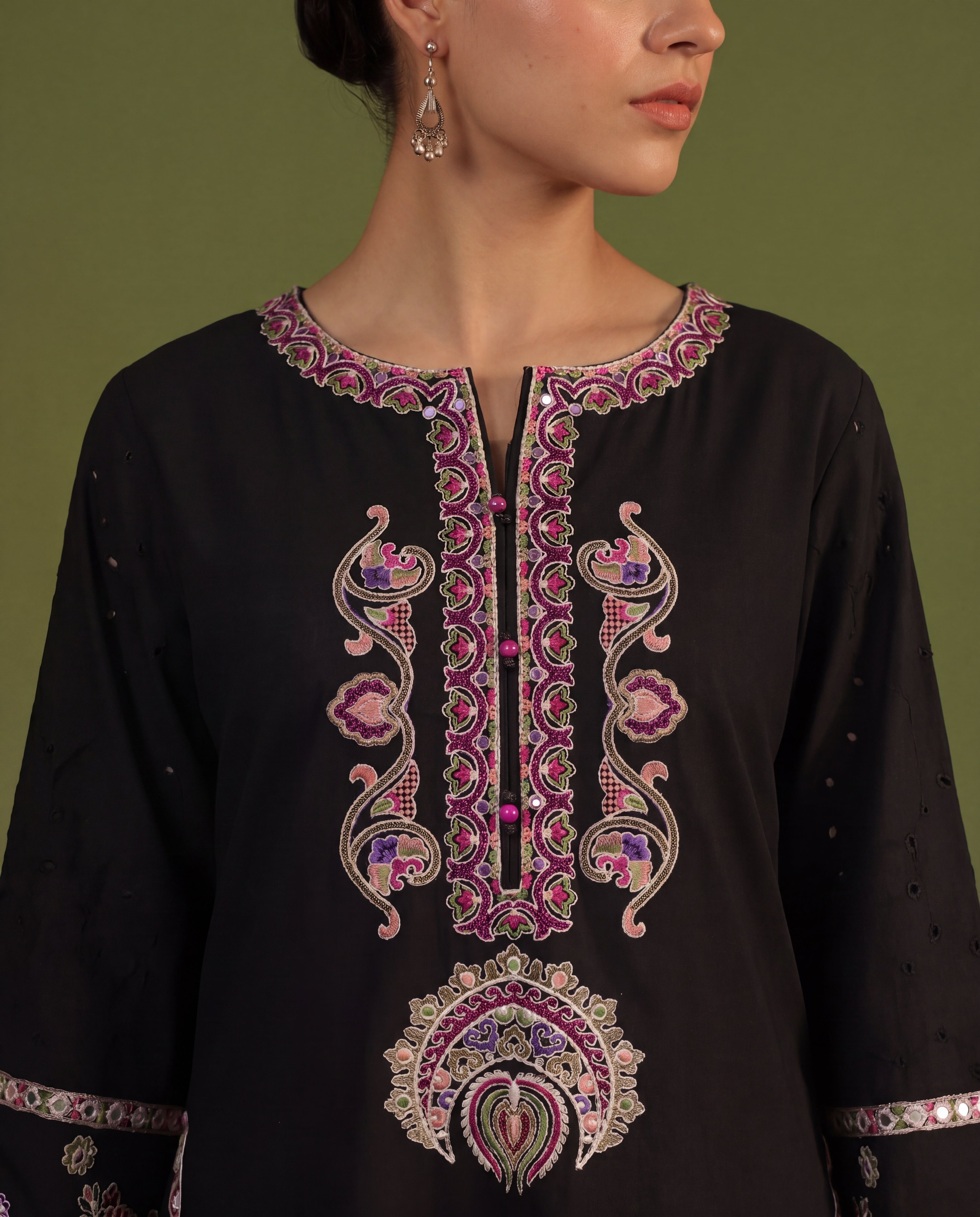 Soleflora Premium Fabric Pakistani Summer Dresses - Sahiba-clothing - 2
