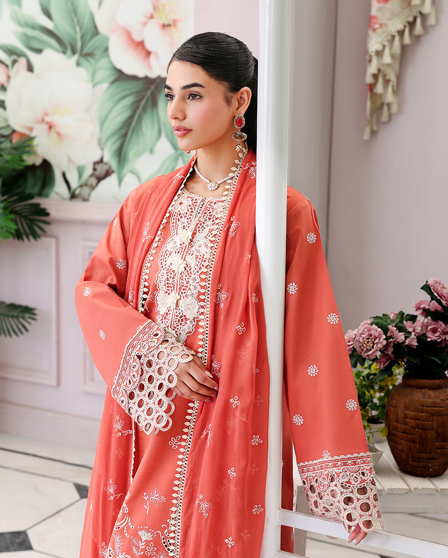 Soleil Blanc Organza Women Clothing - Roheenaz - 4