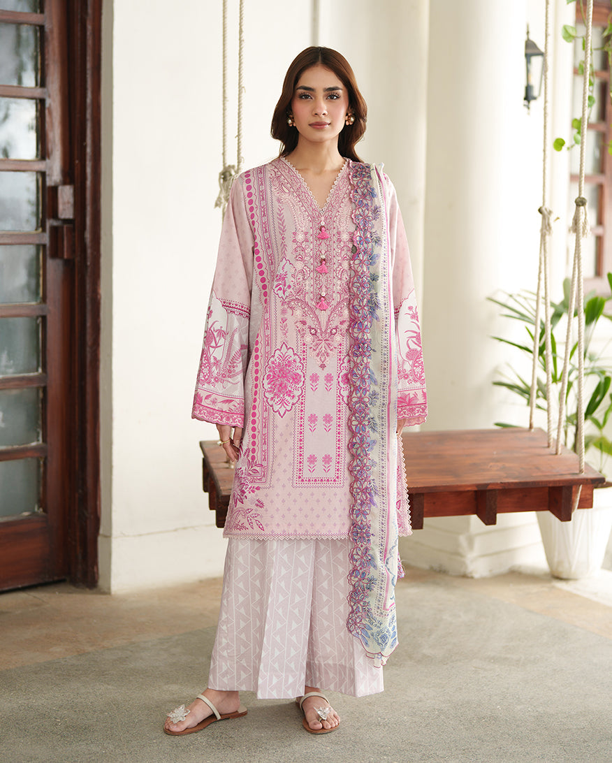 Sorbet Bloom Organza Women Clothing - Roheenaz - 1