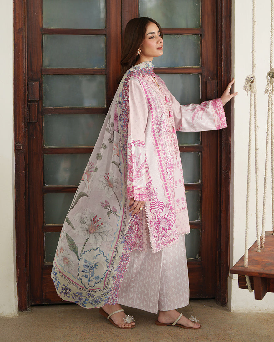 Sorbet Bloom Organza Women Clothing - Roheenaz - 2