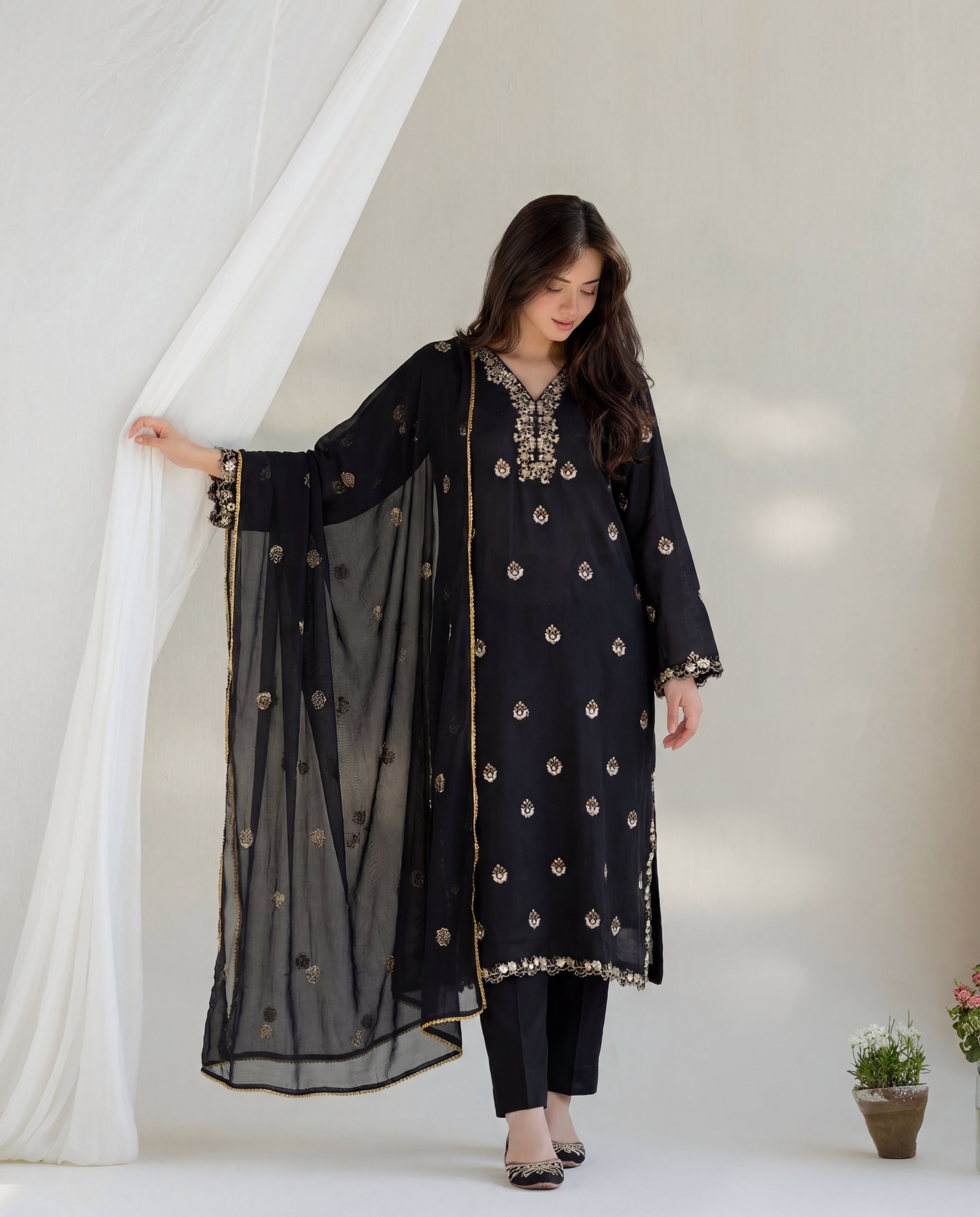 Soul Premium Fabric Pakistani Summer Dresses - Sahiba-clothing - 7