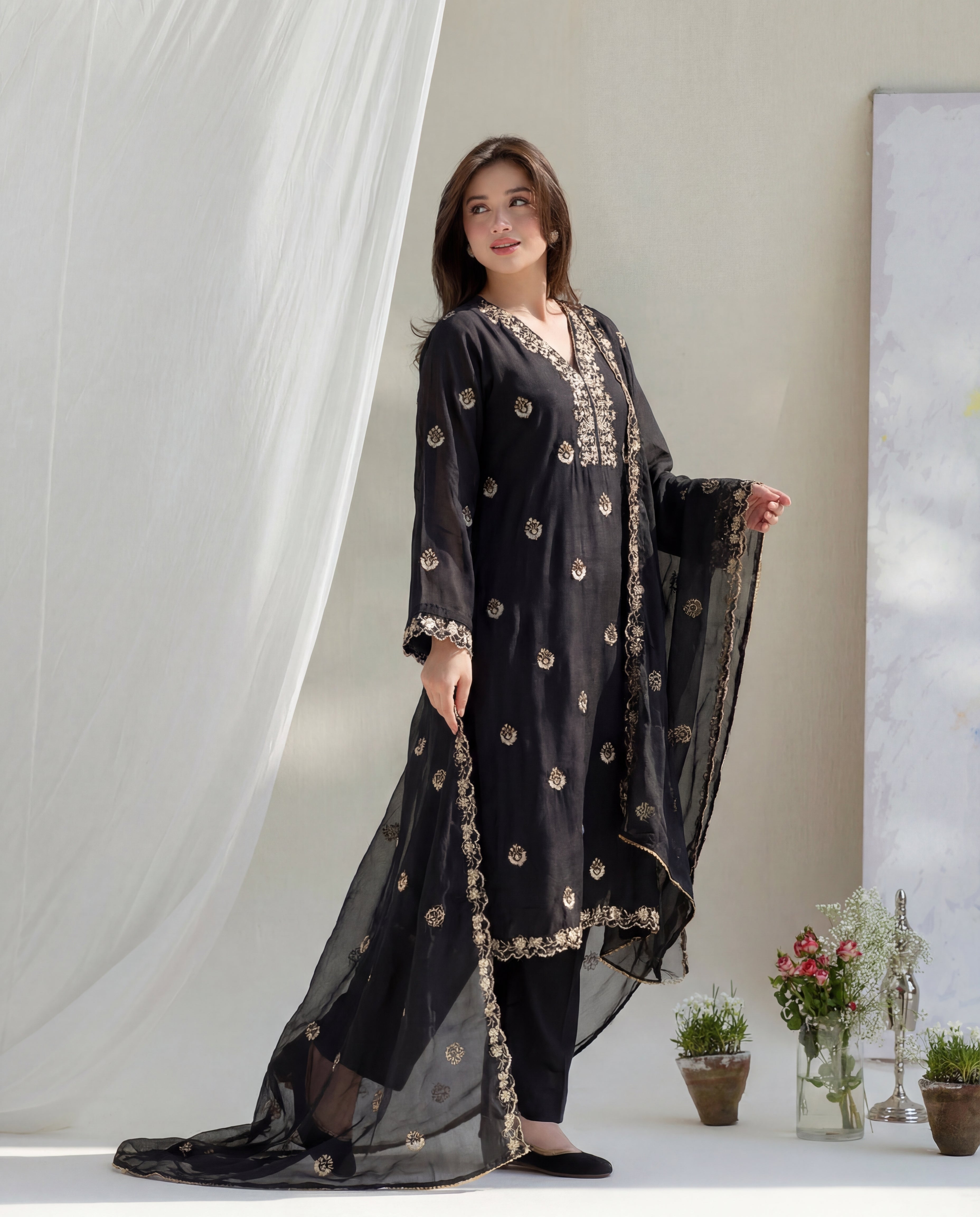 Soul Premium Fabric Pakistani Summer Dresses - Sahiba-clothing - 6