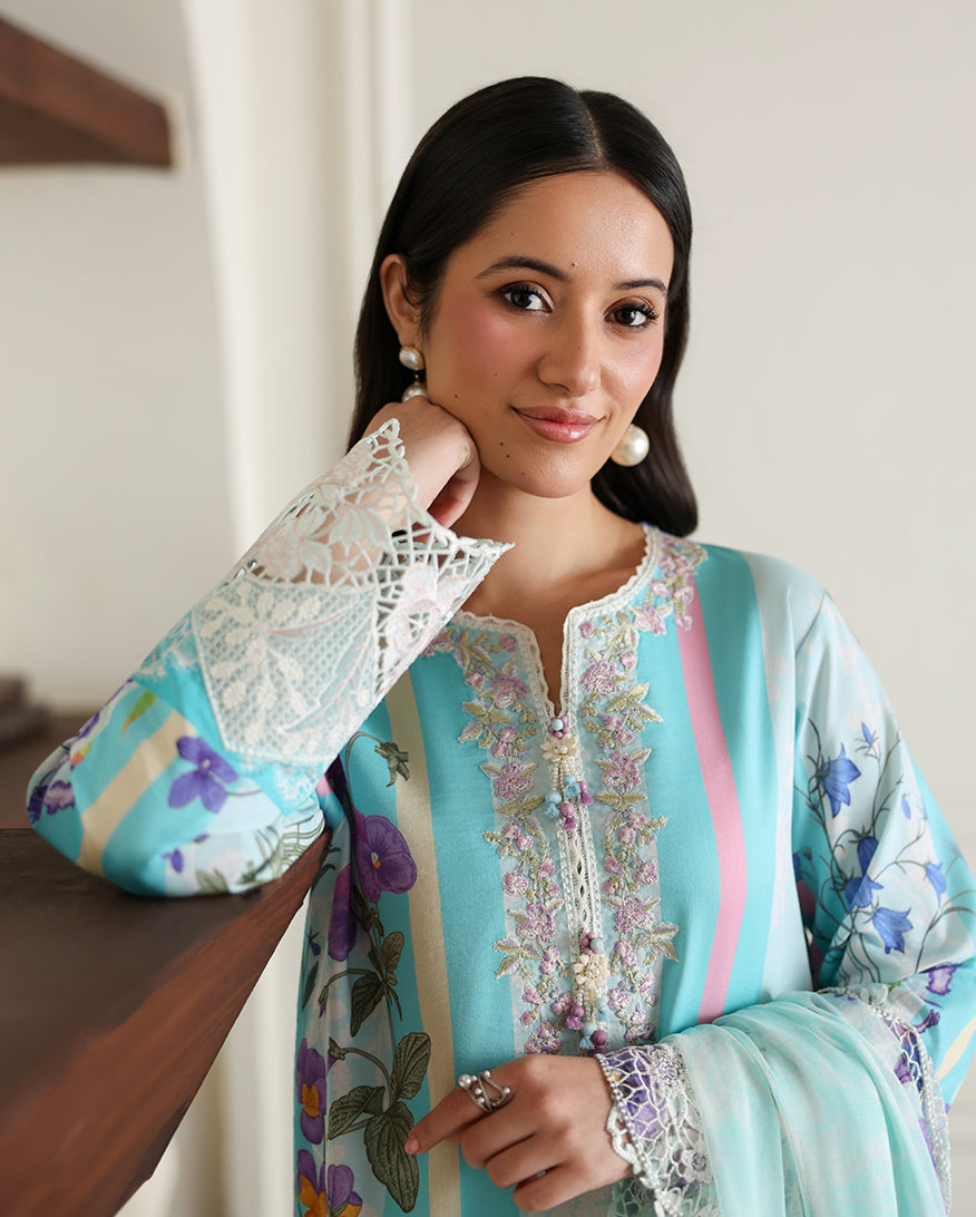 Sunbeam story Organza Women Clothing - Roheenaz - 5