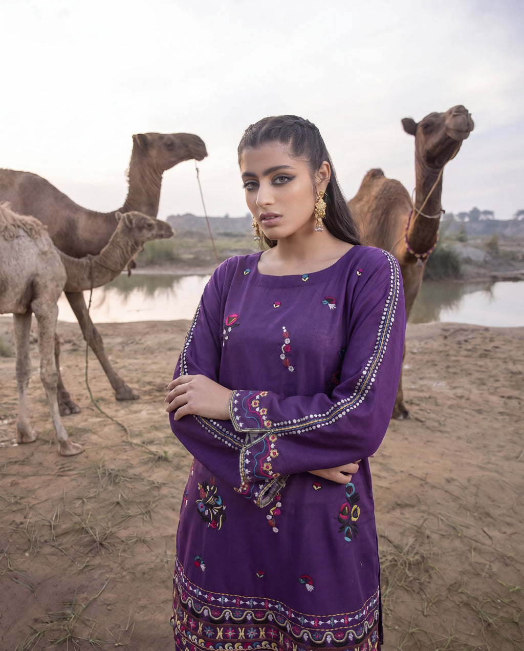 Tashu Premium Fabric Pakistani Summer Dresses - Sahiba-clothing - 2