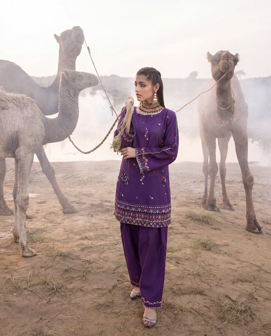 Tashu Premium Fabric Pakistani Summer Dresses - Sahiba-clothing - 5