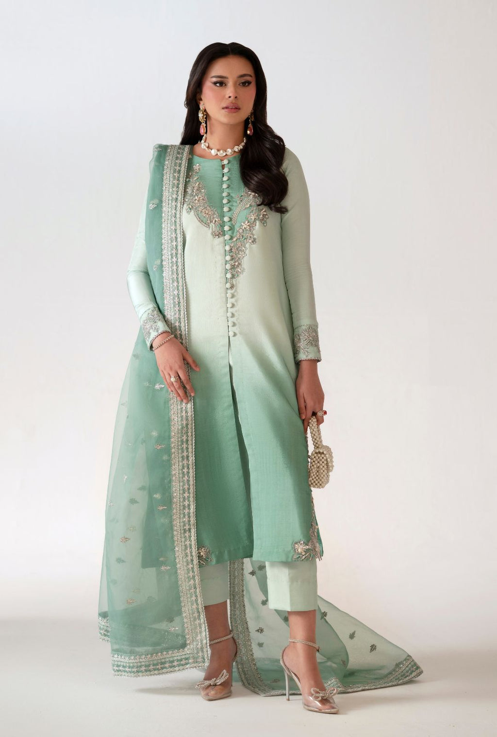 Harmony Embroidered Pakistani Dress