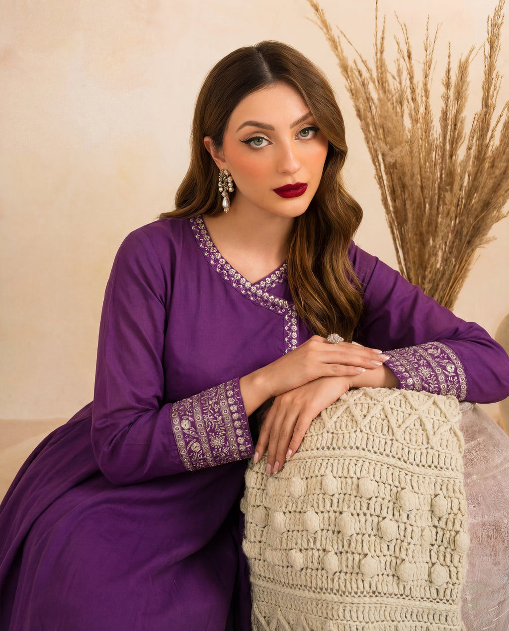 Uswa Premium Fabric Pakistani Summer Dresses - Sahiba-clothing - 5