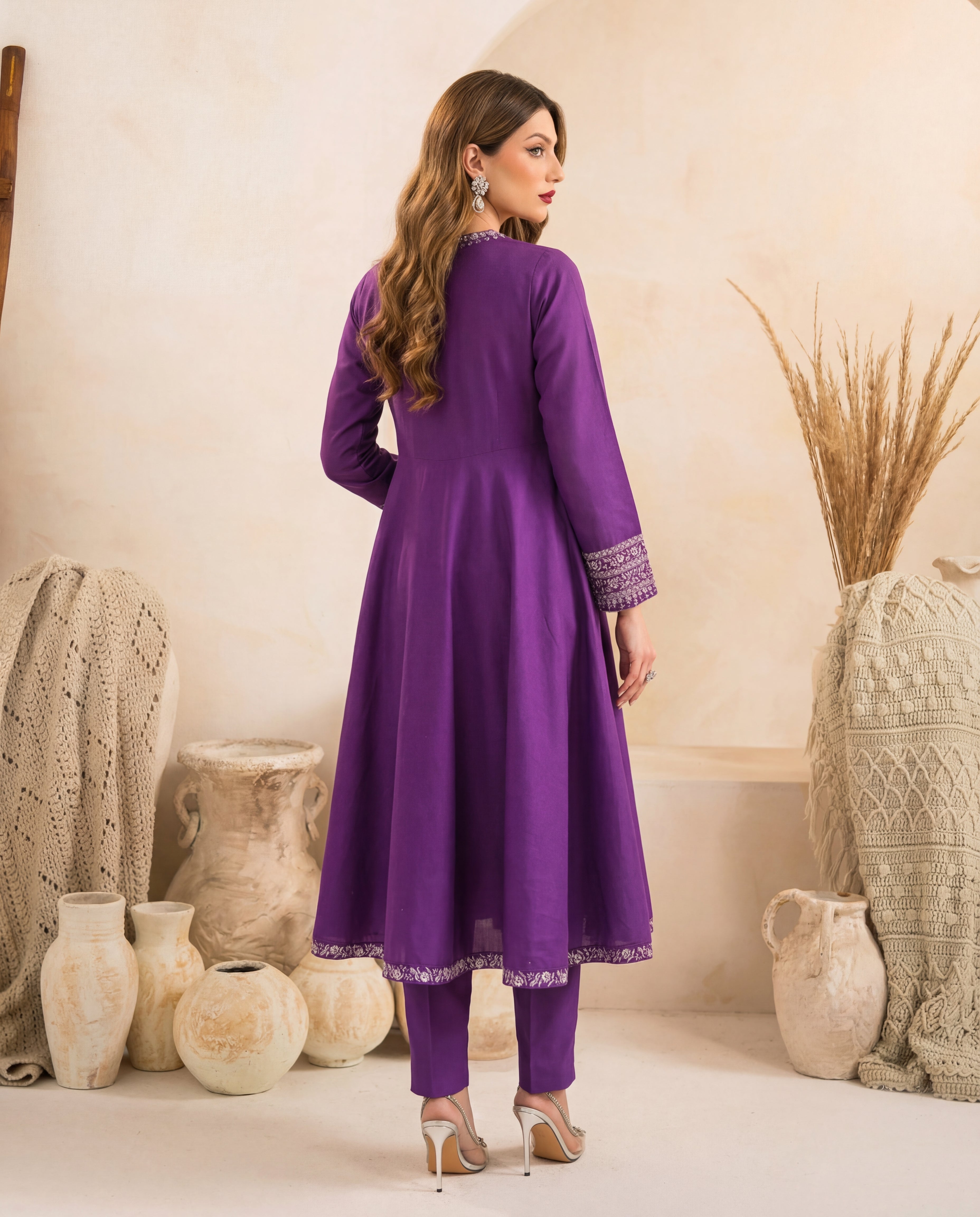 Uswa Premium Fabric Pakistani Summer Dresses - Sahiba-clothing - 3