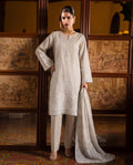 Vanzila Ivory Premium Fabric Pakistani Summer Dresses - Sahiba-clothing - 1
