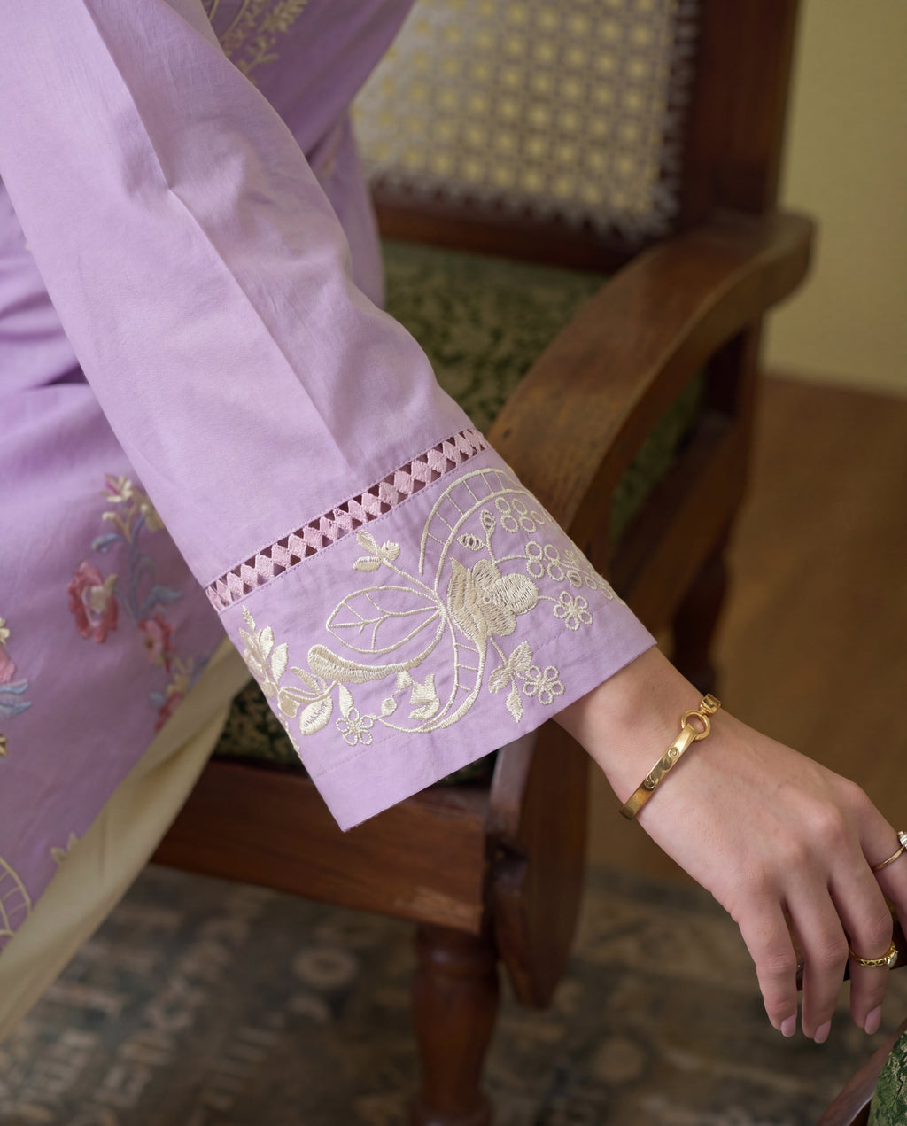Vasper Lilac Premium Fabric Pakistani Summer Dresses - Sahiba-clothing - 4
