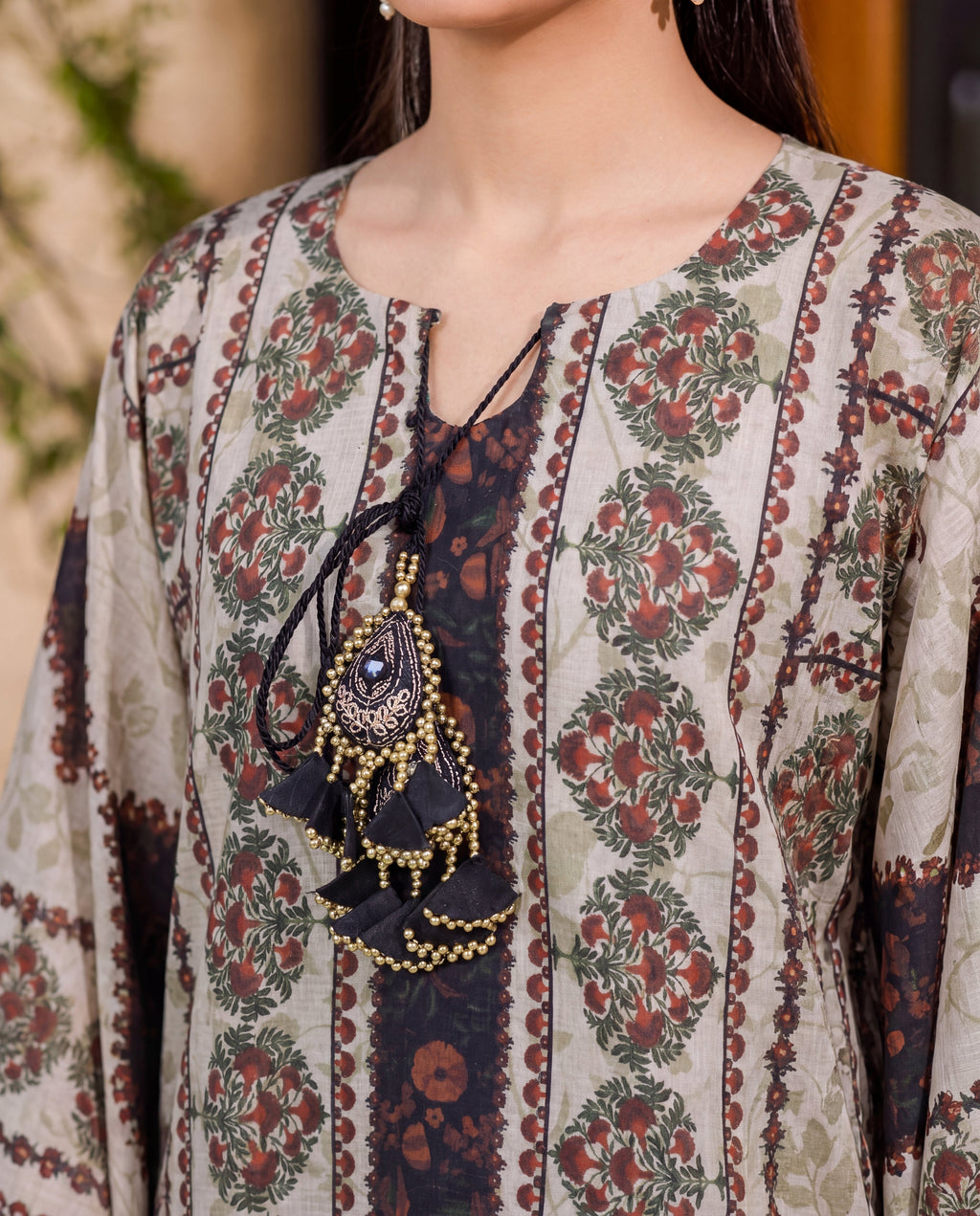 Virtuous Premium Fabric Pakistani Summer Dresses - Sahiba-clothing - 3
