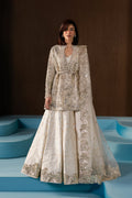 Rohave Raw Silk Pakistani Formal Dresses - Afrozeh - 1