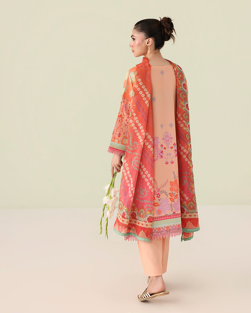 Warm Horizon Organza Women Clothing - Roheenaz - 3
