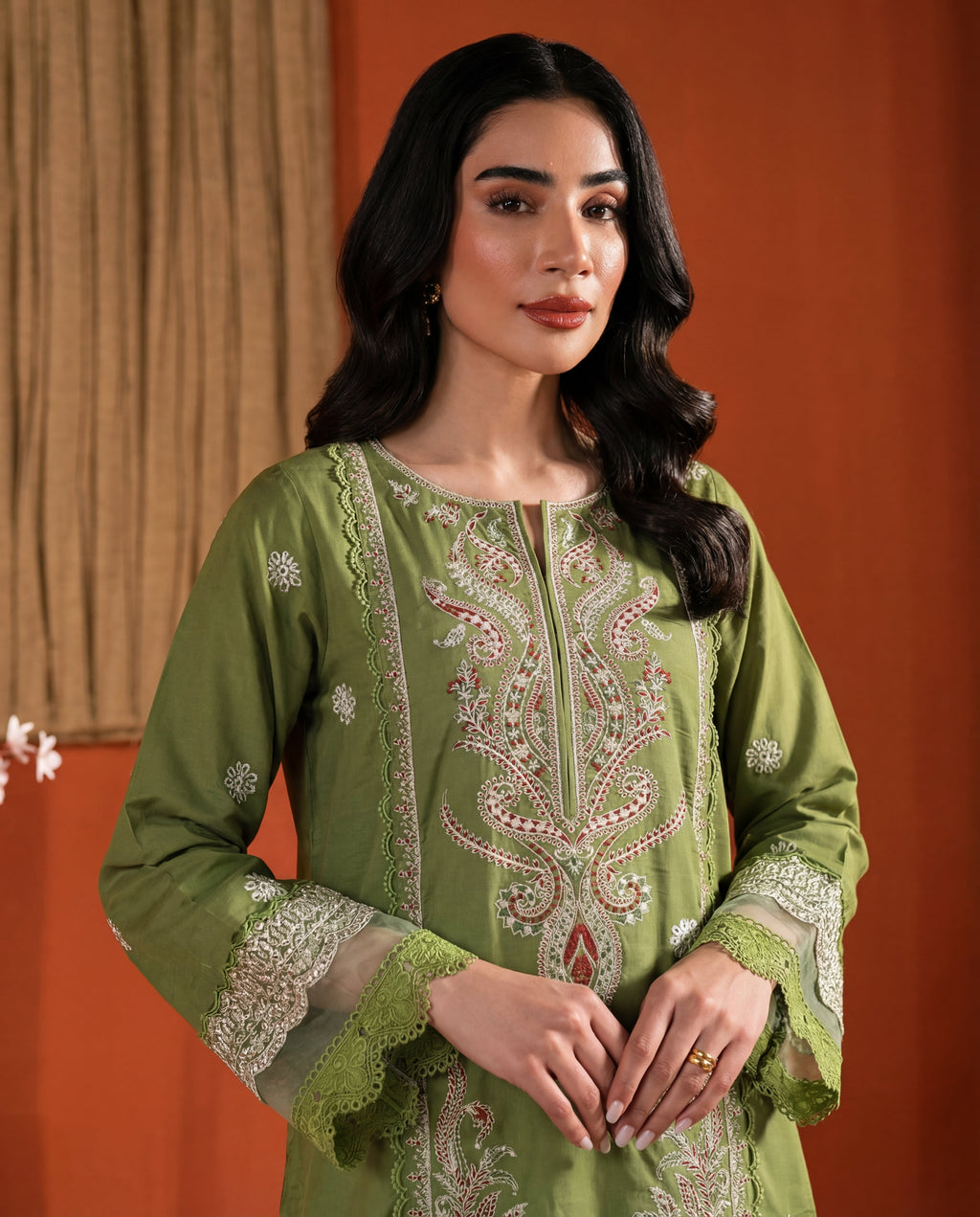 Wateeb Premium Fabric Pakistani Summer Dresses - Sahiba-clothing - 3