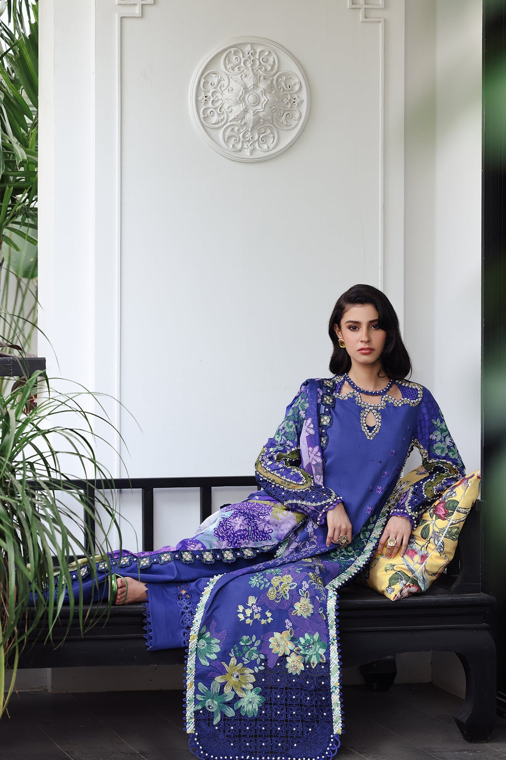 Lumora Organza Pakistani Summer Dresses - Afrozeh - 4
