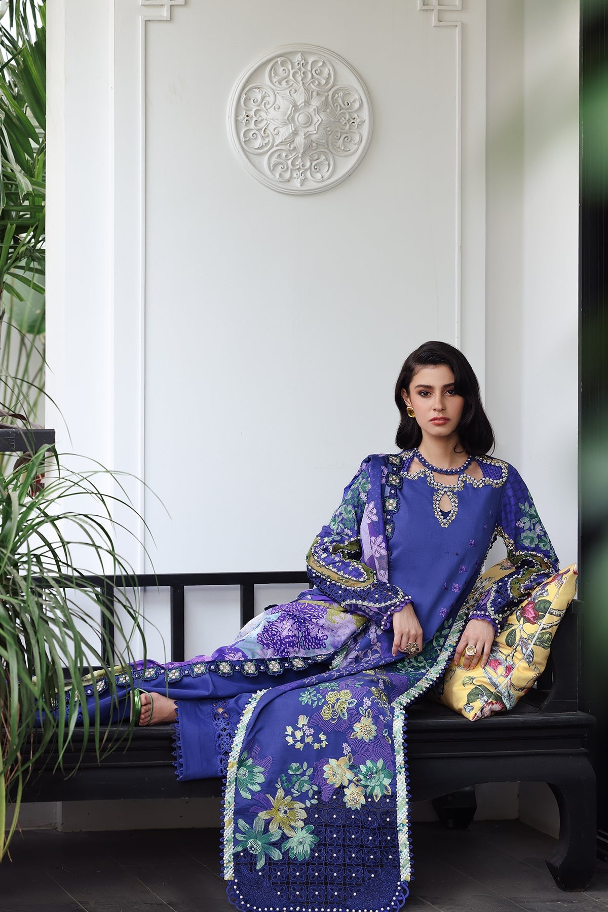Lumora Organza Pakistani Summer Dresses - Afrozeh - 4