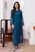 Jasmine Blue Premium Fabric Pakistani Summer Dresses - Sahiba-clothing - 1