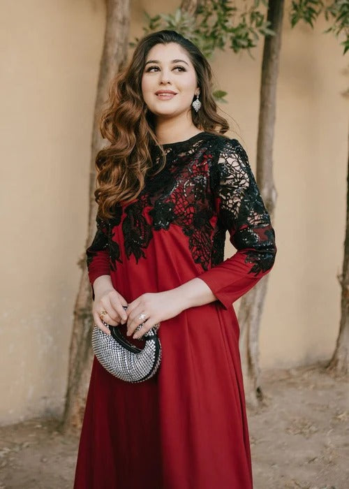Meeral Premium Fabric Pakistani Winter Dresses - Sahiba-clothing - 2