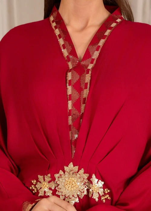 Sevra Kaftan Premium Fabric Pakistani Winter Dresses - Sahiba-clothing - 4