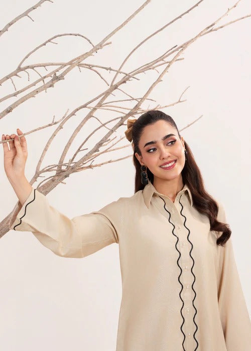 Glam Premium Fabric Pakistani Winter Dresses - Sahiba-clothing - 5