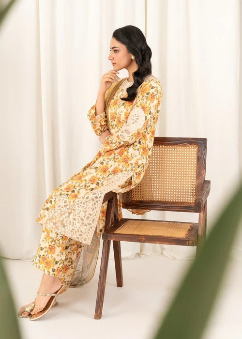 Hanzala Premium Fabric Pakistani Summer Dresses - Sahiba-clothing - 3