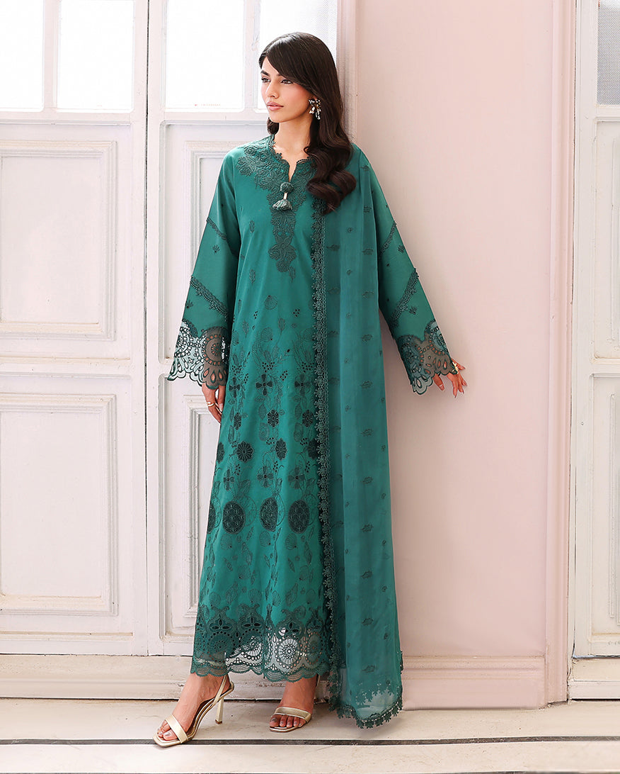 Whispered Veil Organza Women Clothing - Roheenaz - 5