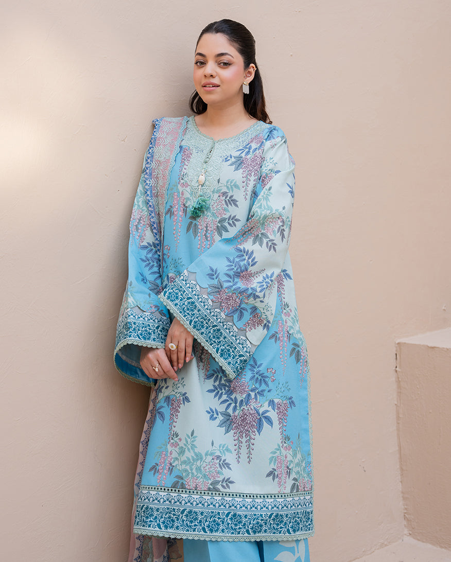 Wild Peony Organza Women Clothing - Roheenaz - 5