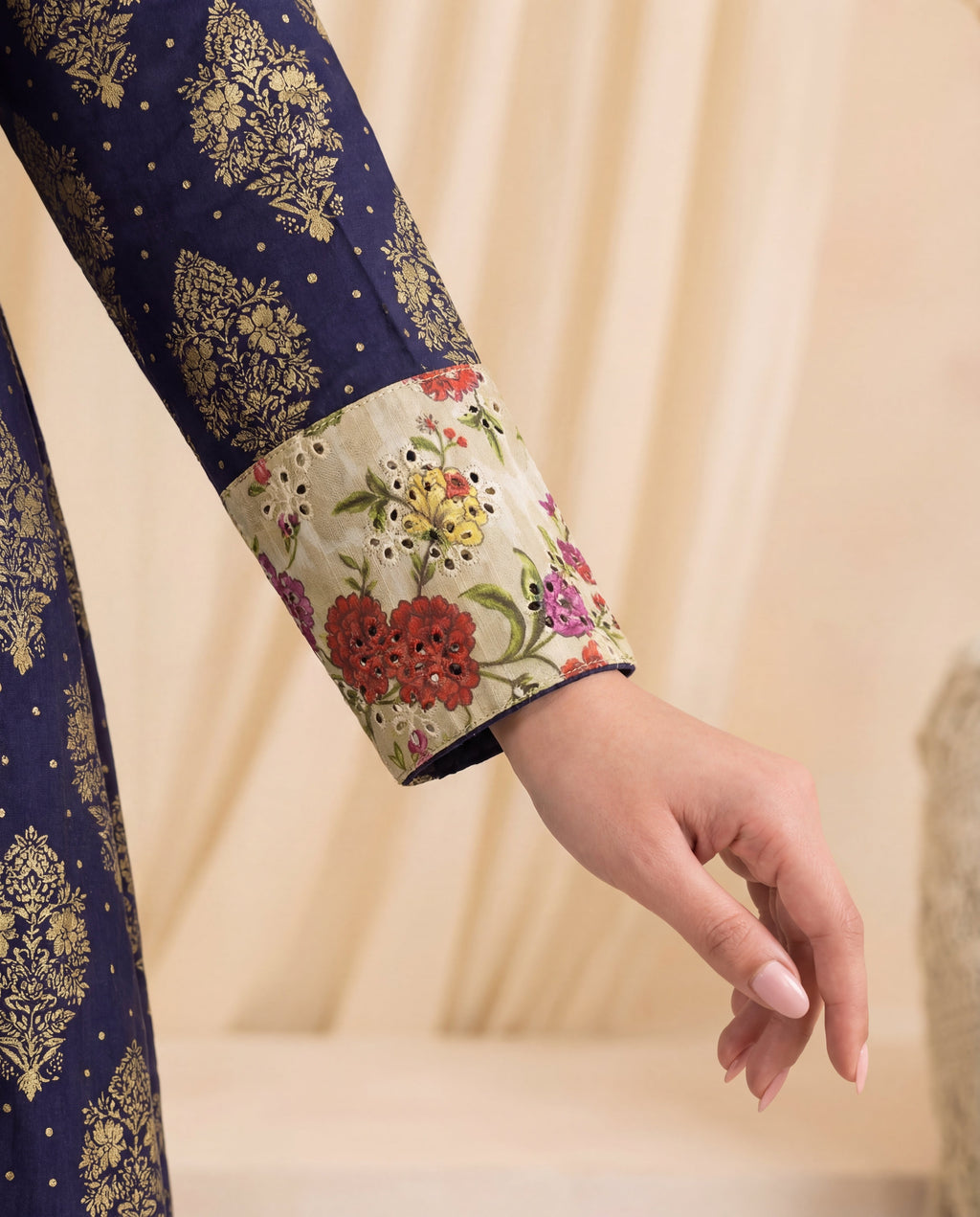Yasna Premium Fabric Pakistani Winter Dresses - Sahiba-clothing - 5