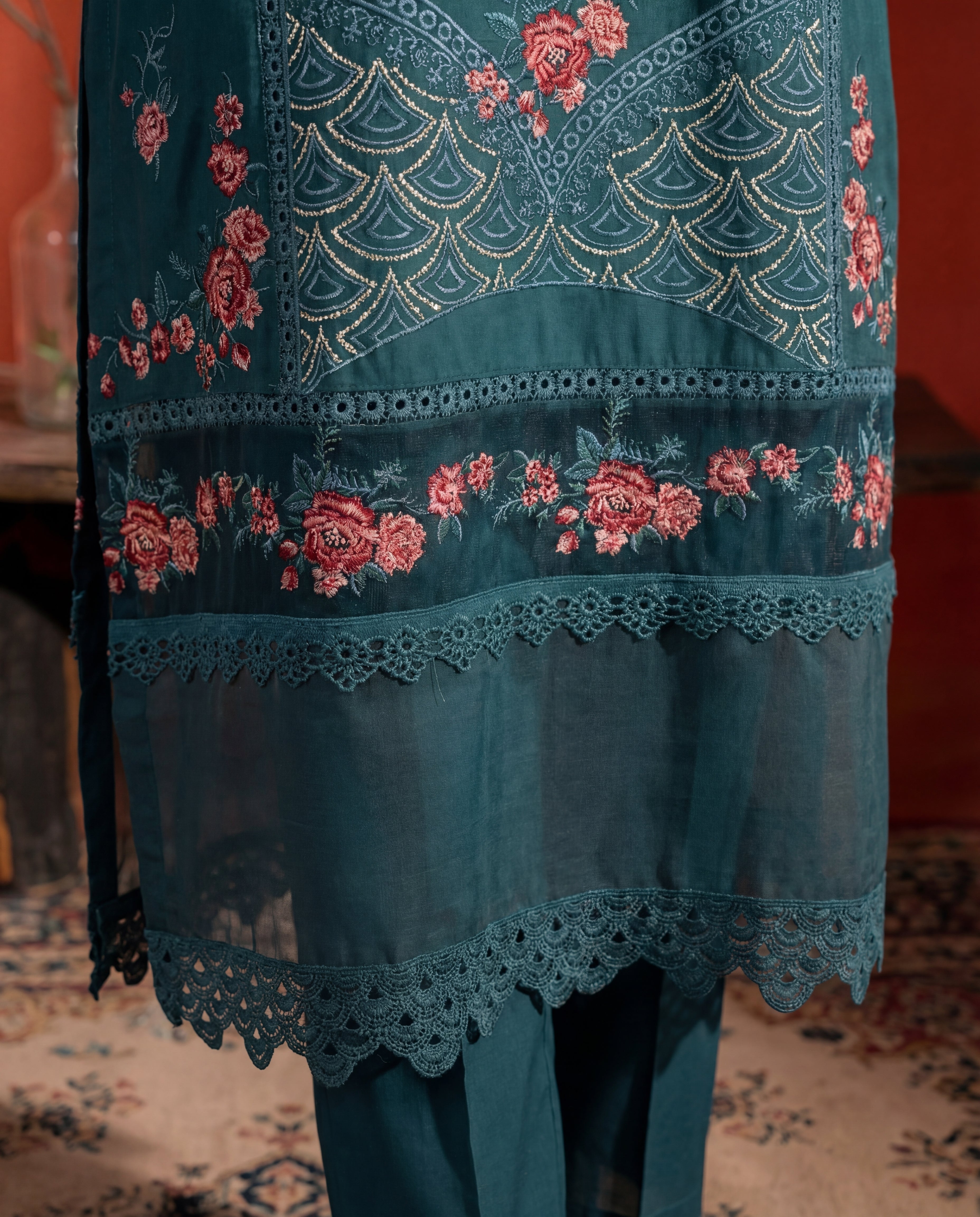 Zameera Premium Fabric Pakistani Summer Dresses - Sahiba-clothing - 5