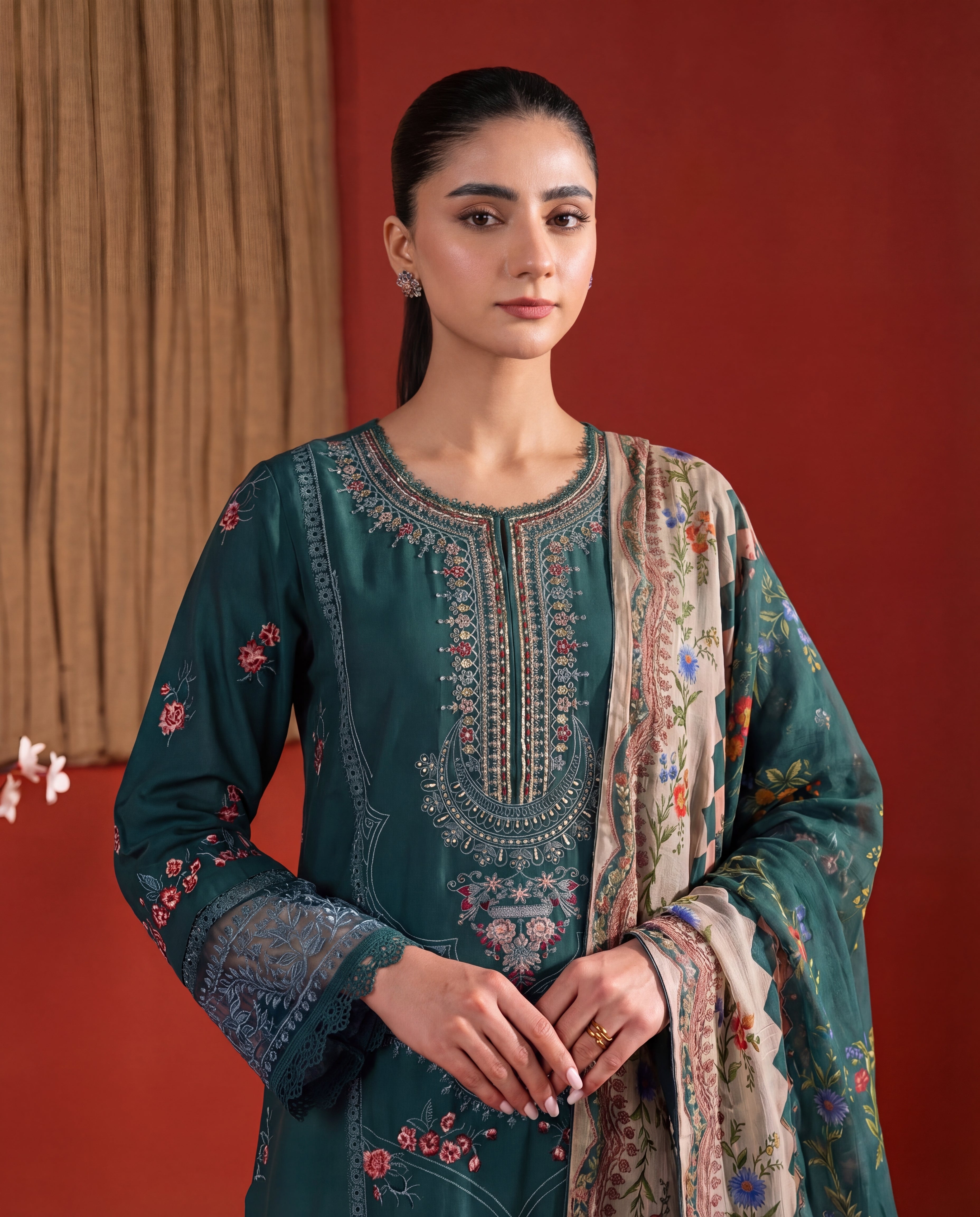 Zameera Premium Fabric Pakistani Summer Dresses - Sahiba-clothing - 4