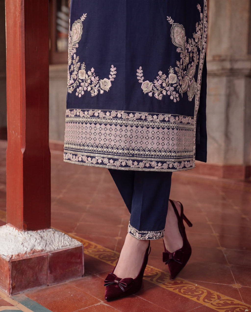 Zarafshaan Premium Fabric Pakistani Summer Dresses - Sahiba-clothing - 4