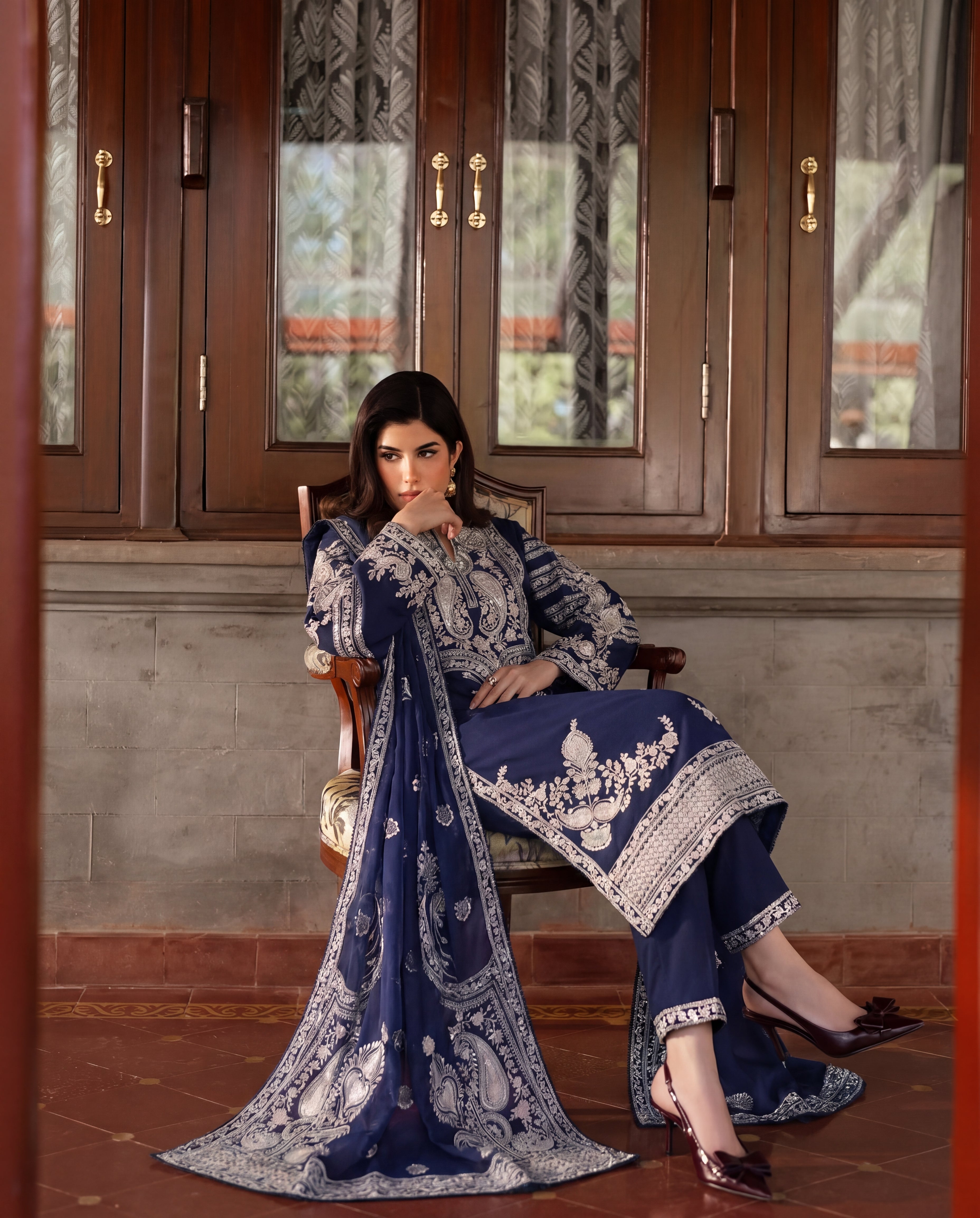 Zarafshaan Premium Fabric Pakistani Summer Dresses - Sahiba-clothing - 6