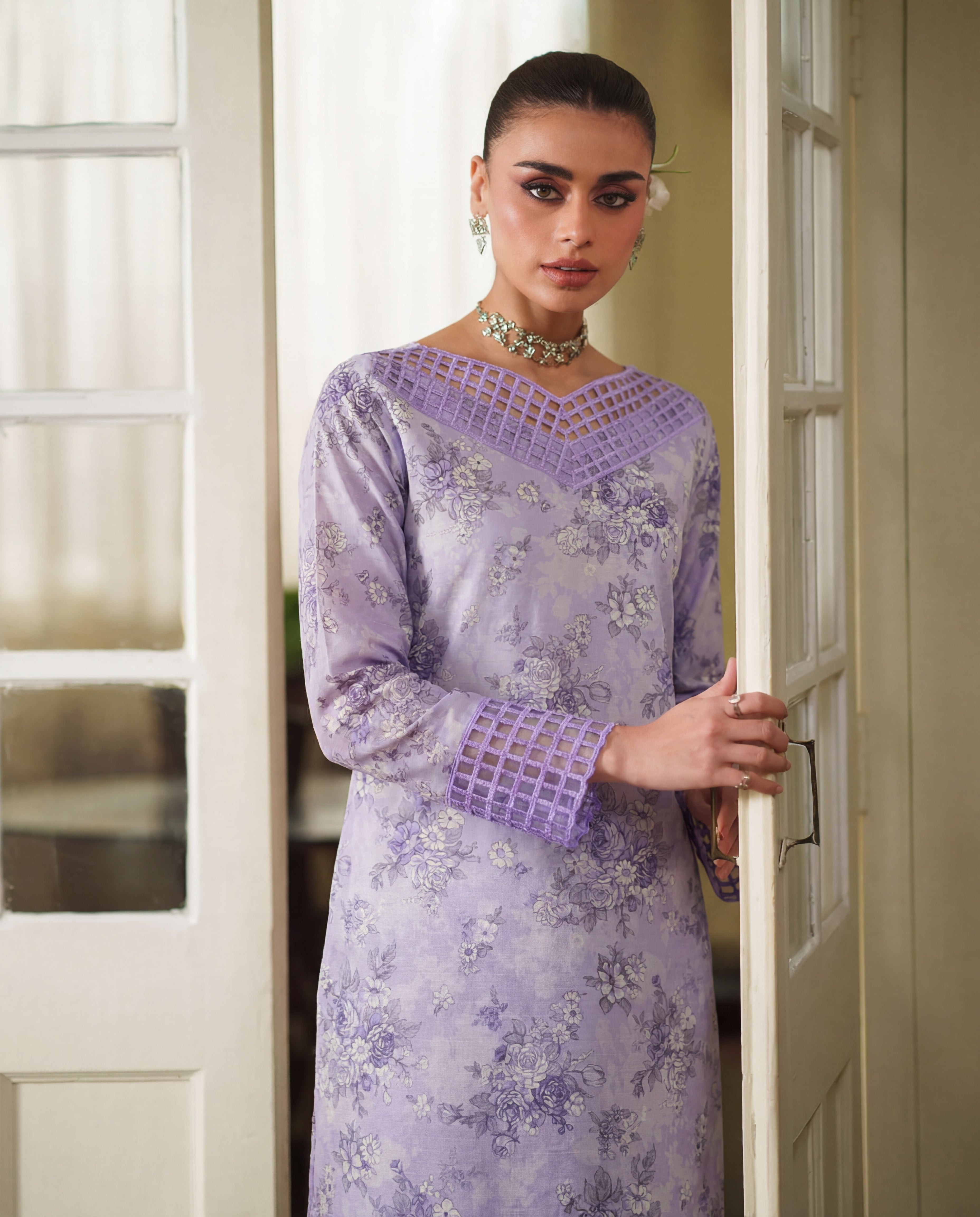 Zaroon Premium Fabric Pakistani Summer Dresses - Sahiba-clothing - 7