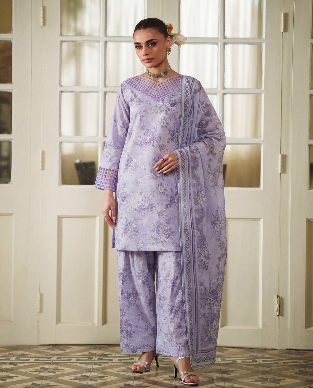 Zaroon Premium Fabric Pakistani Summer Dresses - Sahiba-clothing - 2