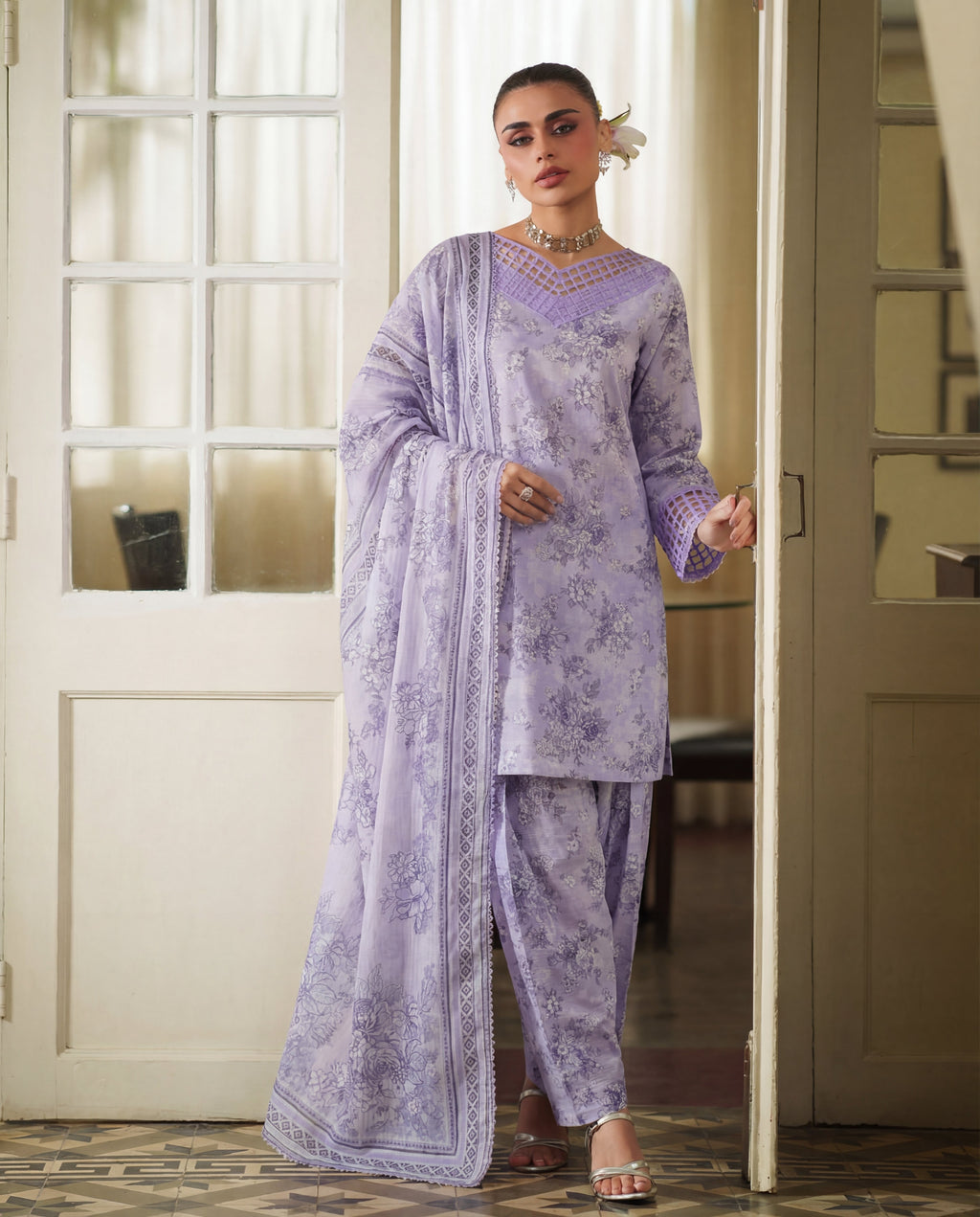 Zaroon Premium Fabric Pakistani Summer Dresses - Sahiba-clothing - 6