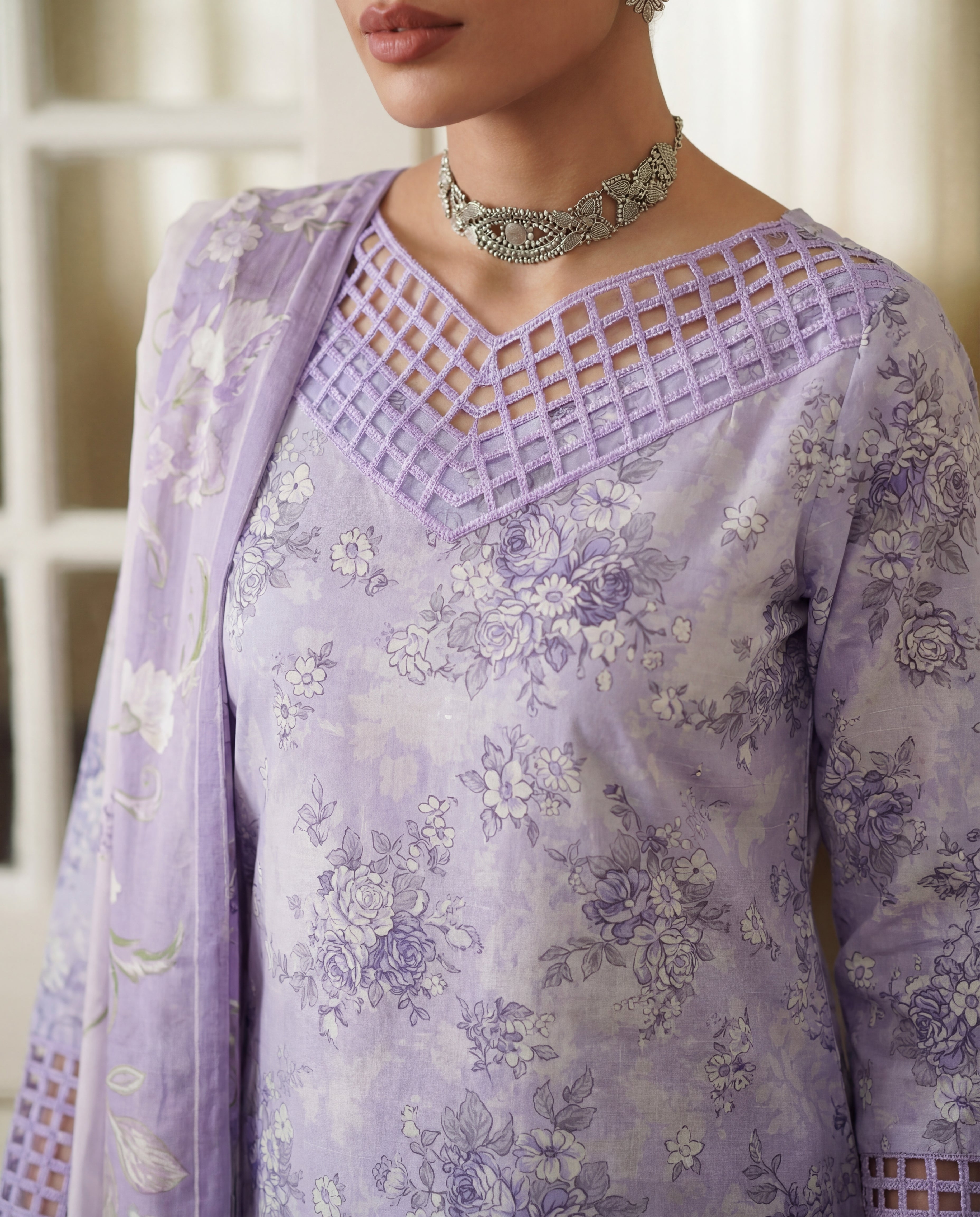 Zaroon Premium Fabric Pakistani Summer Dresses - Sahiba-clothing - 5