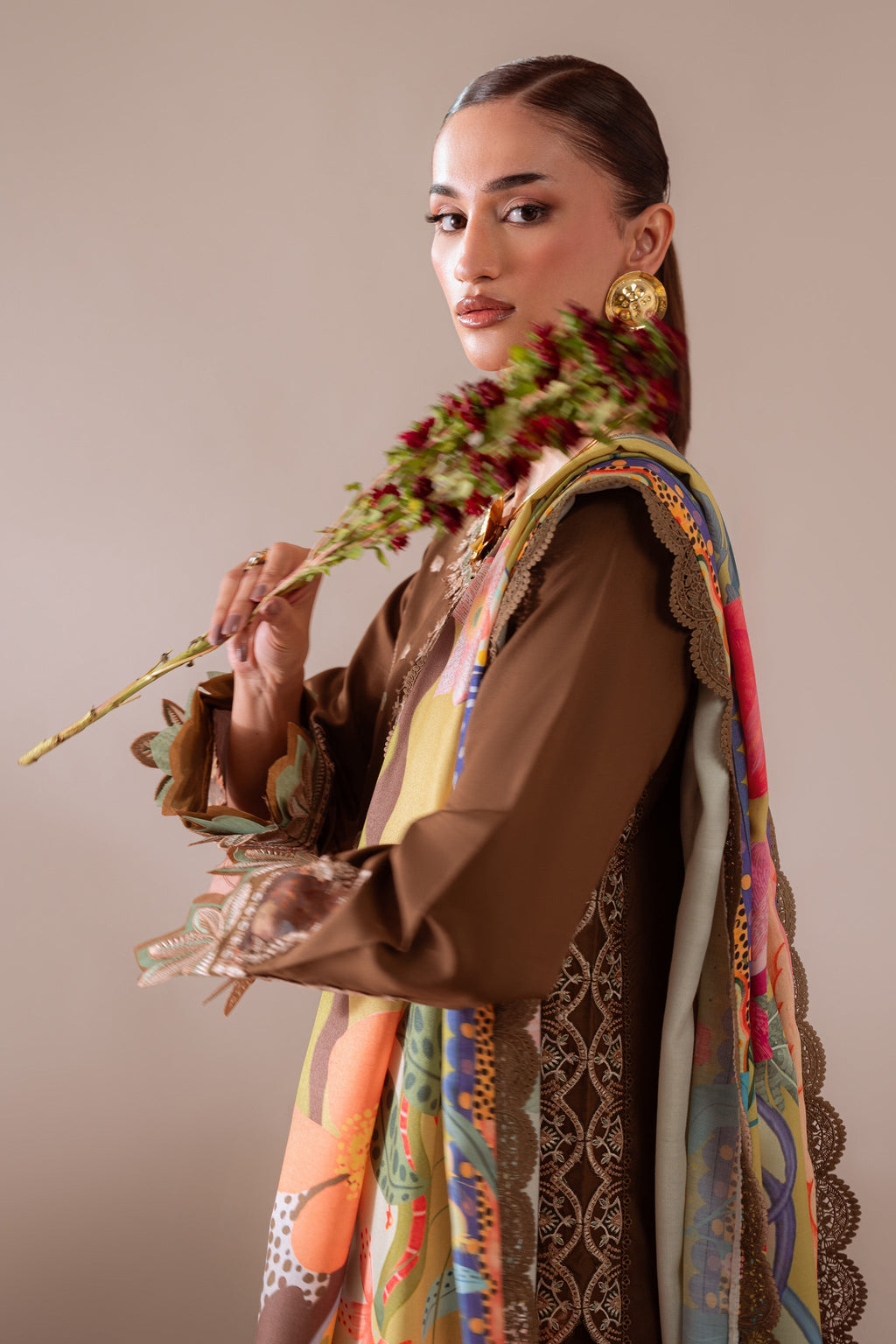 ZARRAH (AV-06) Jacquard Pakistani Summer Dresses - aabyaan - 5