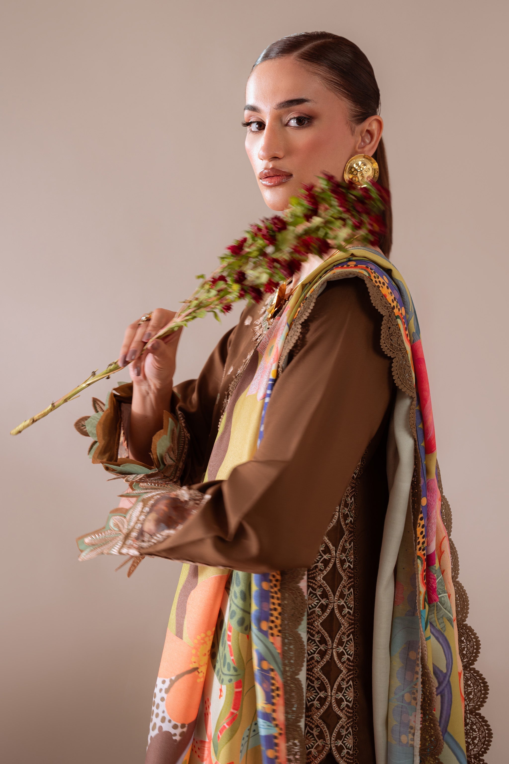 ZARRAH (AV-06) Jacquard Pakistani Summer Dresses - aabyaan - 5
