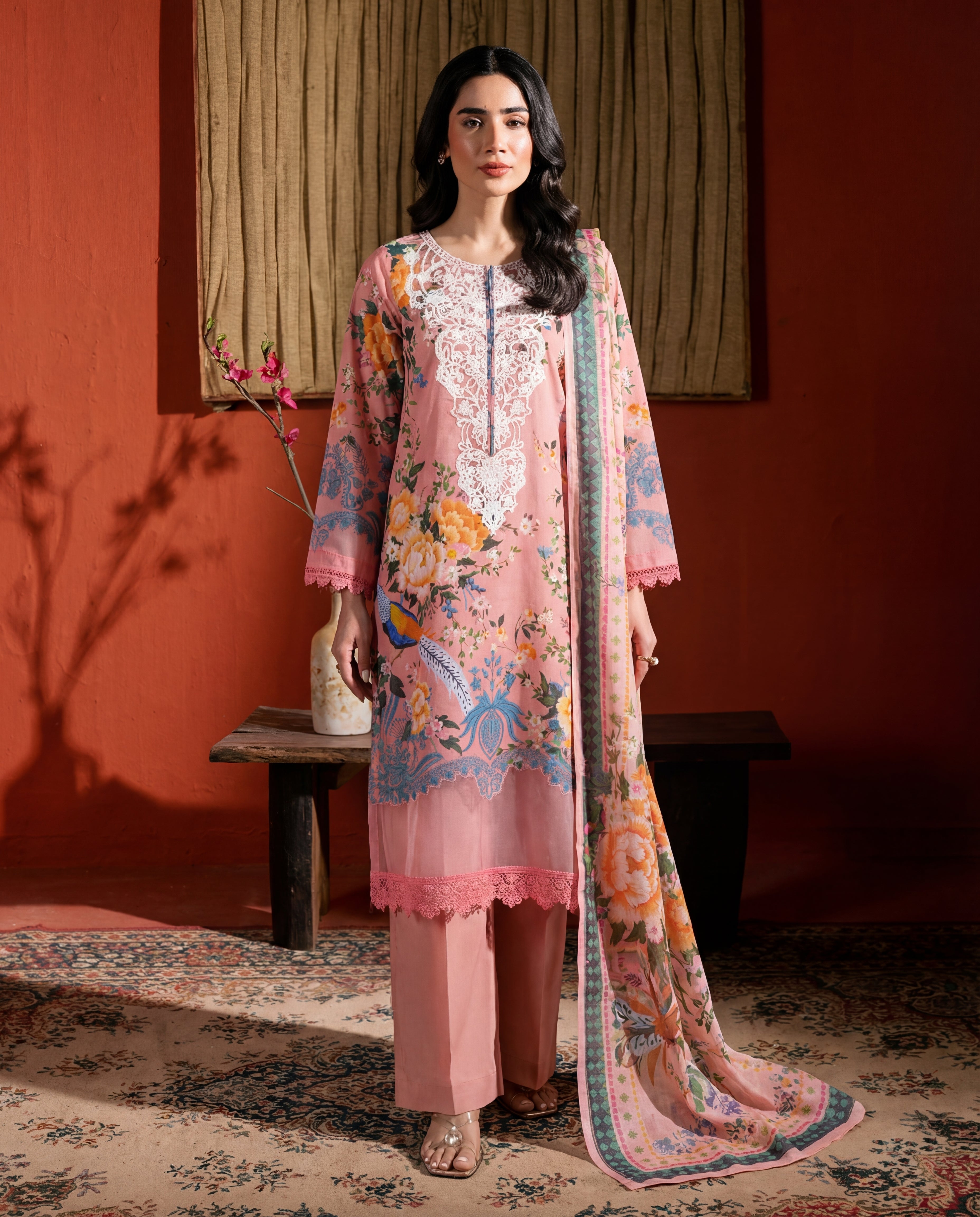 Zehnaz Premium Fabric Pakistani Summer Dresses - Sahiba-clothing - 1