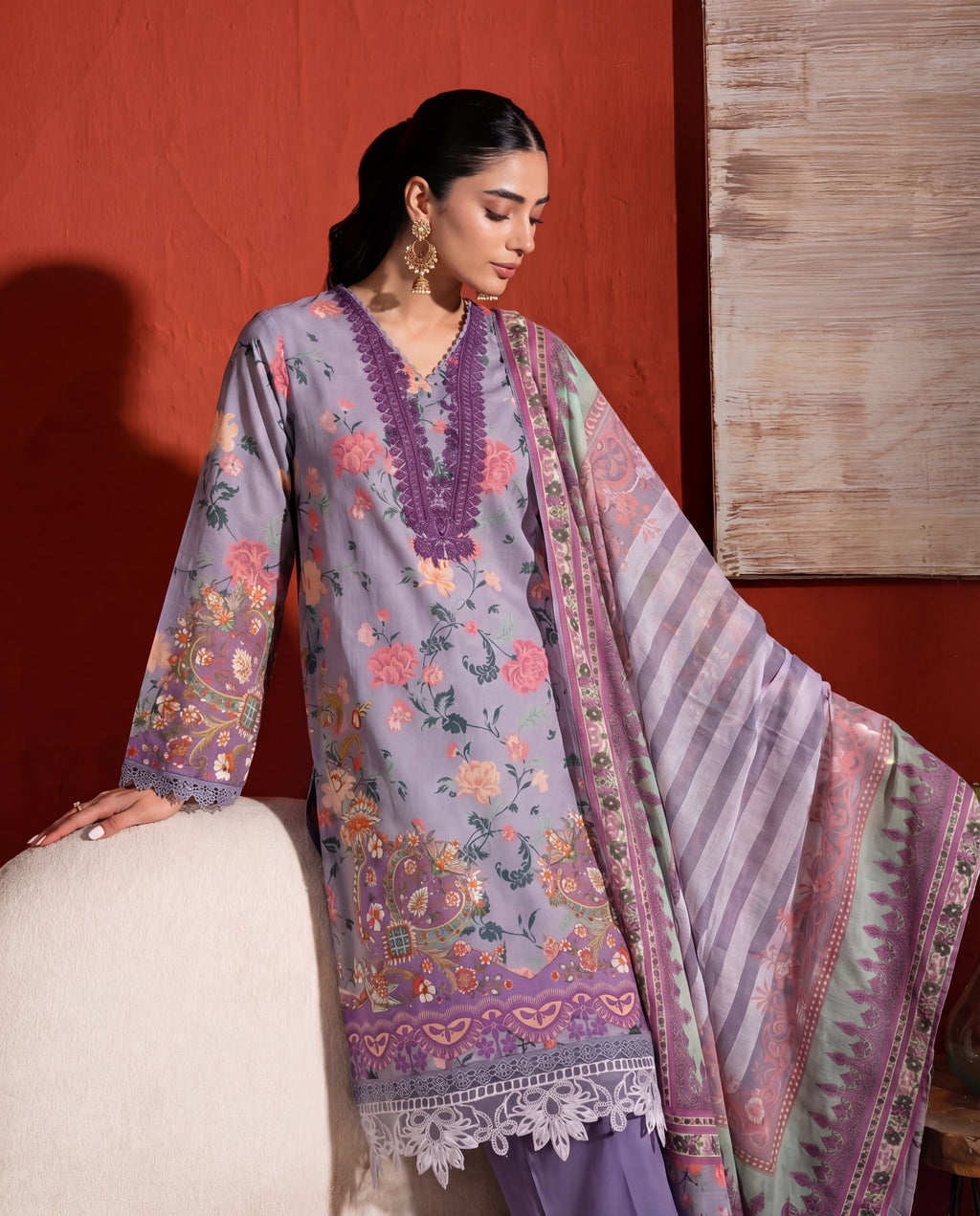 Zialy Premium Fabric Pakistani Summer Dresses - Sahiba-clothing - 7