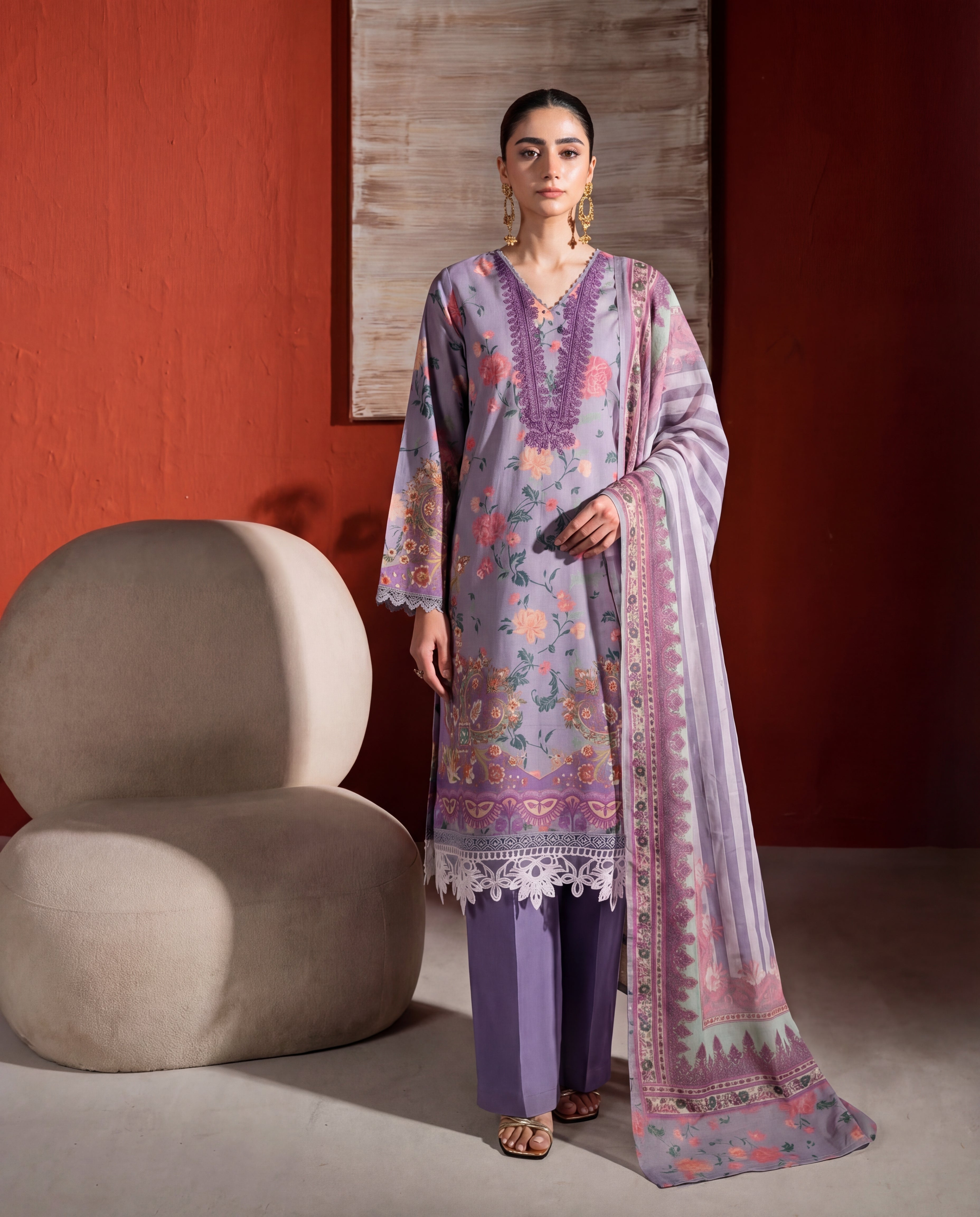 Zialy Premium Fabric Pakistani Summer Dresses - Sahiba-clothing - 1