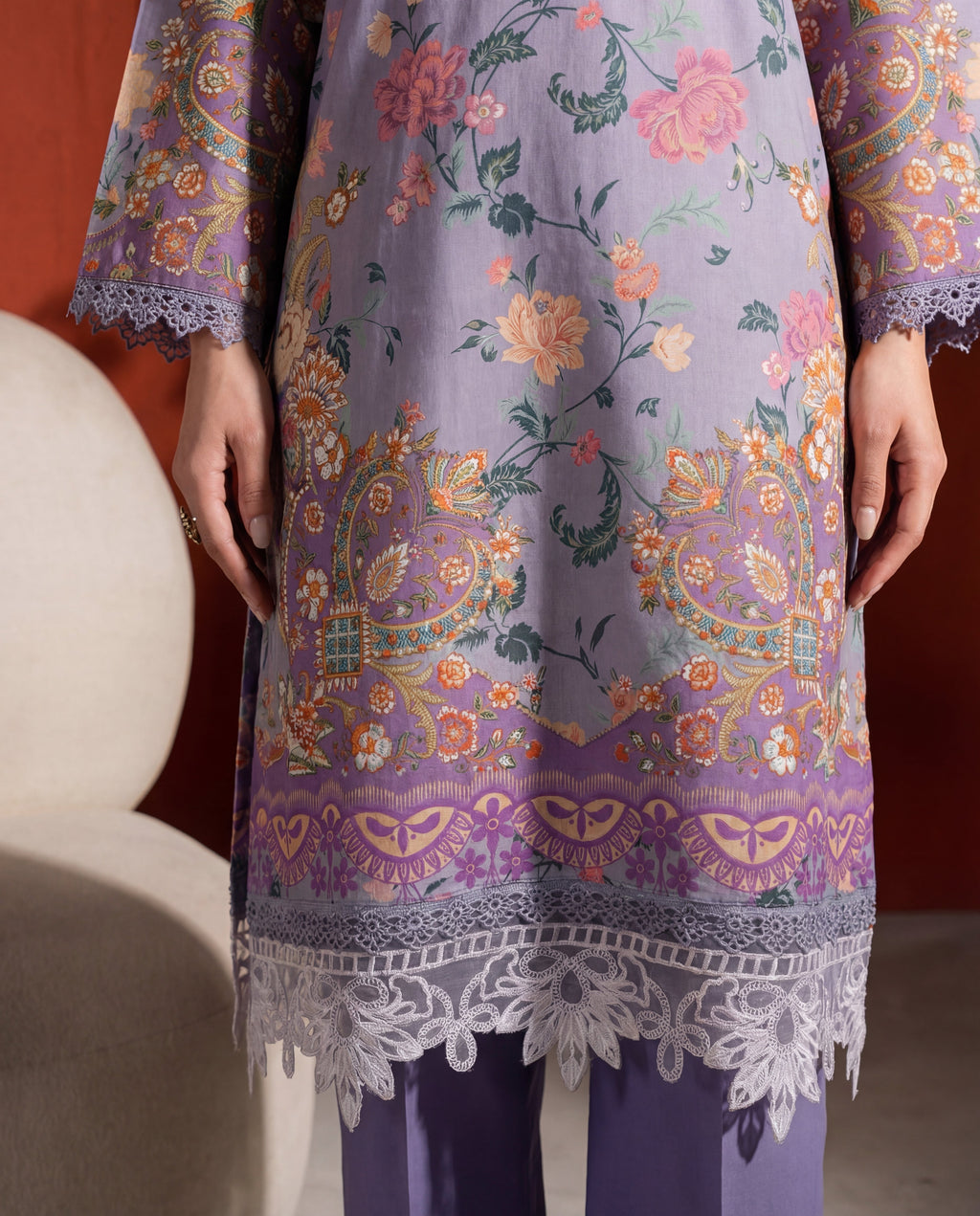 Zialy Premium Fabric Pakistani Summer Dresses - Sahiba-clothing - 3