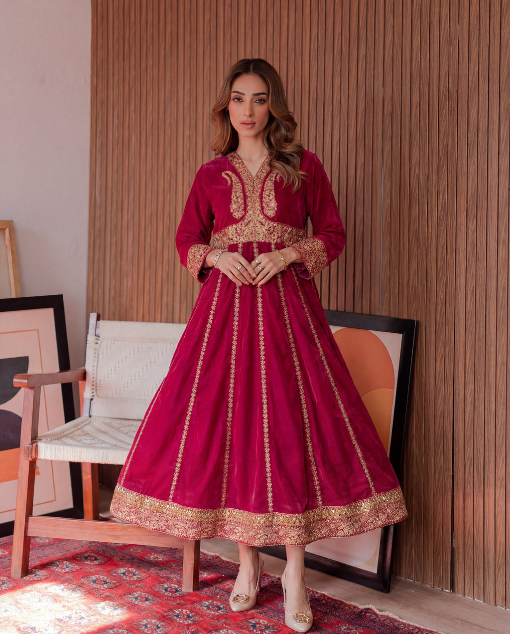 Zohra Premium Fabric Pakistani Summer Dresses - Sahiba-clothing - 1