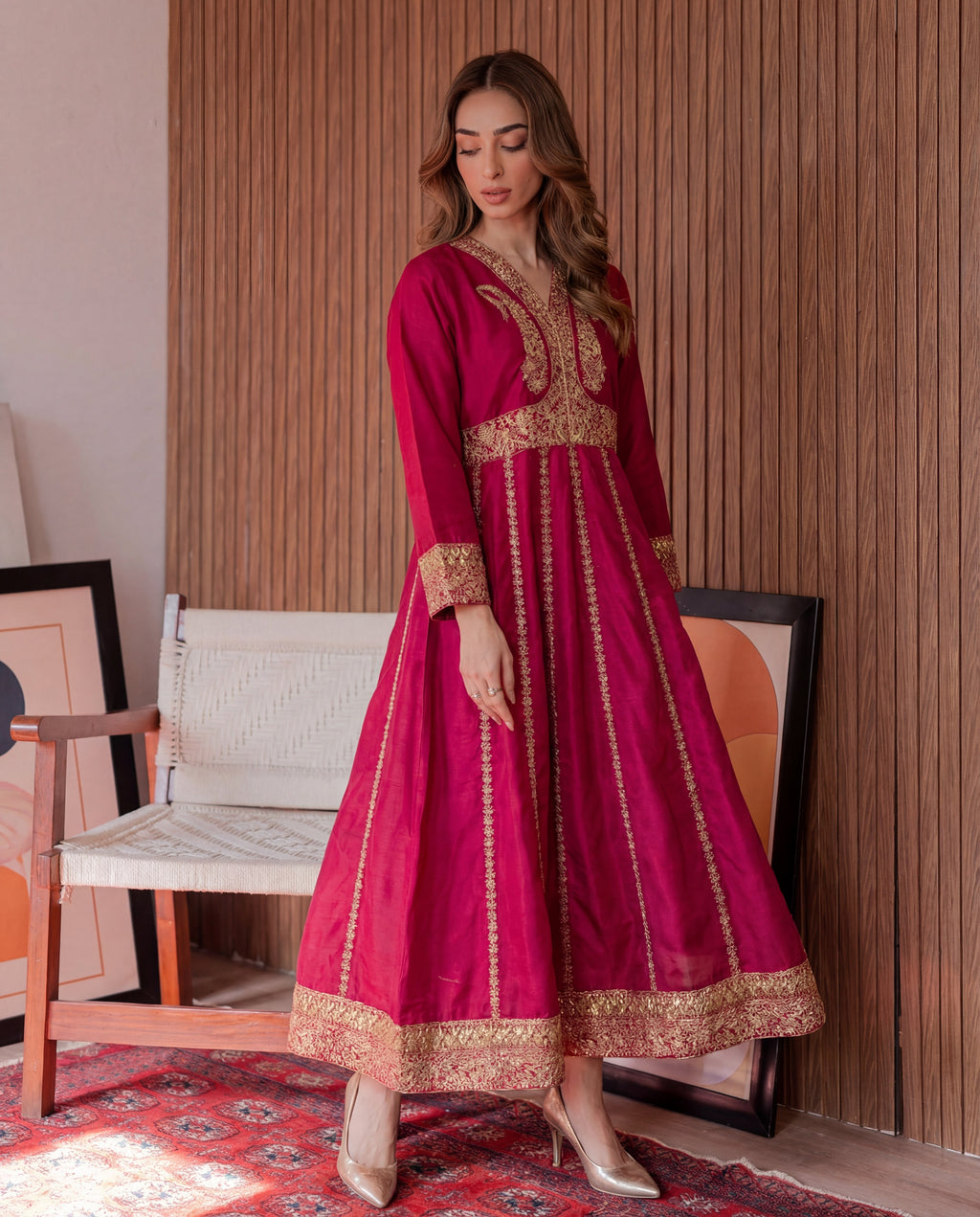 Zohra Premium Fabric Pakistani Summer Dresses - Sahiba-clothing - 5