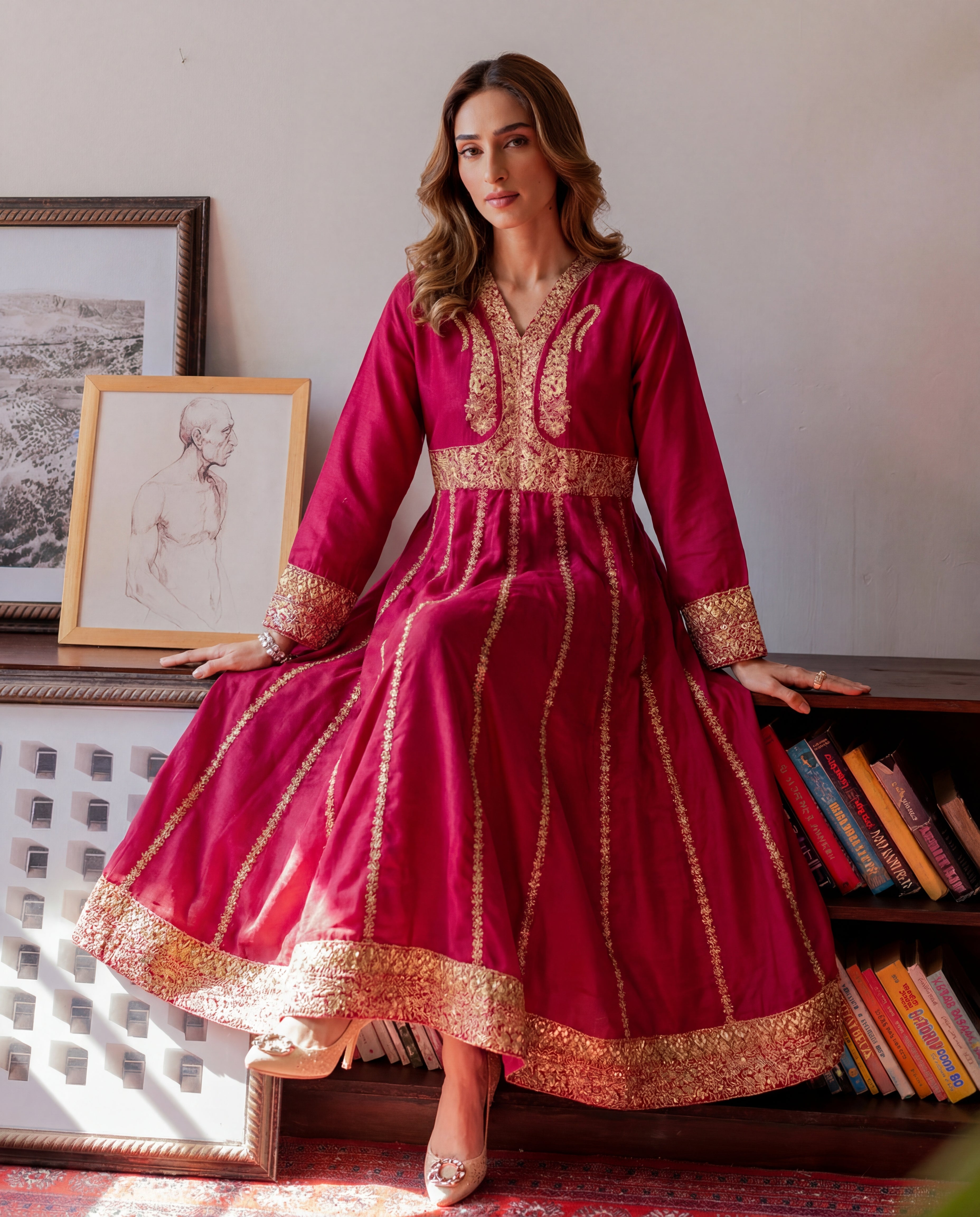 Zohra Premium Fabric Pakistani Summer Dresses - Sahiba-clothing - 2