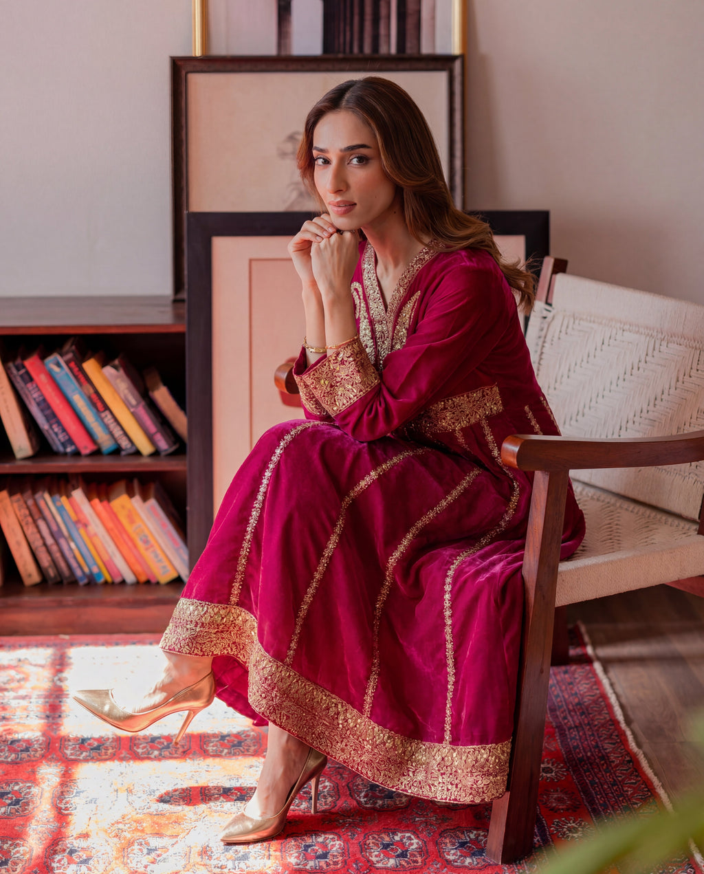 Zohra Premium Fabric Pakistani Summer Dresses - Sahiba-clothing - 4
