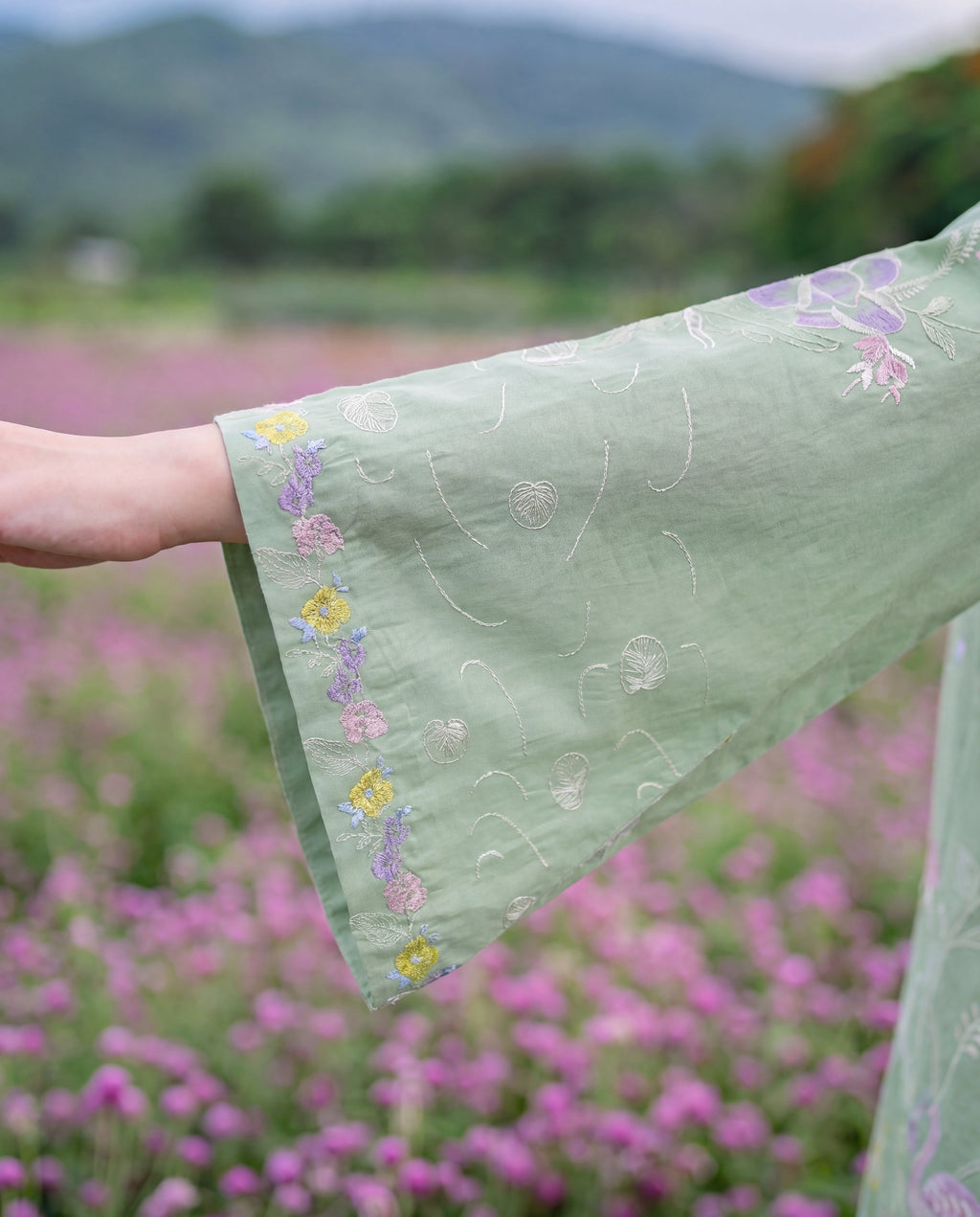 Zumra Pista Premium Fabric Pakistani Summer Dresses - Sahiba-clothing - 4