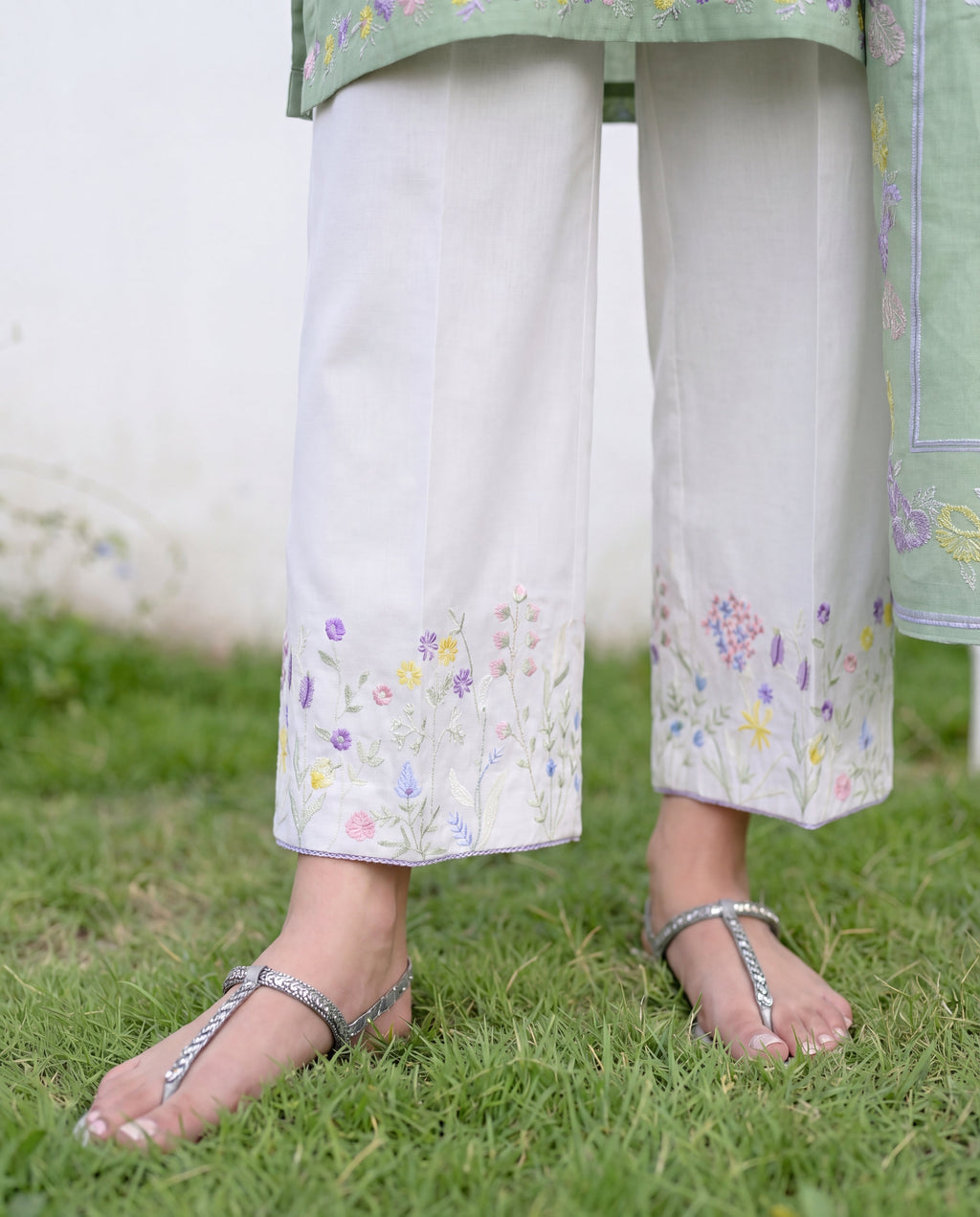 Zumra Pista Premium Fabric Pakistani Summer Dresses - Sahiba-clothing - 5